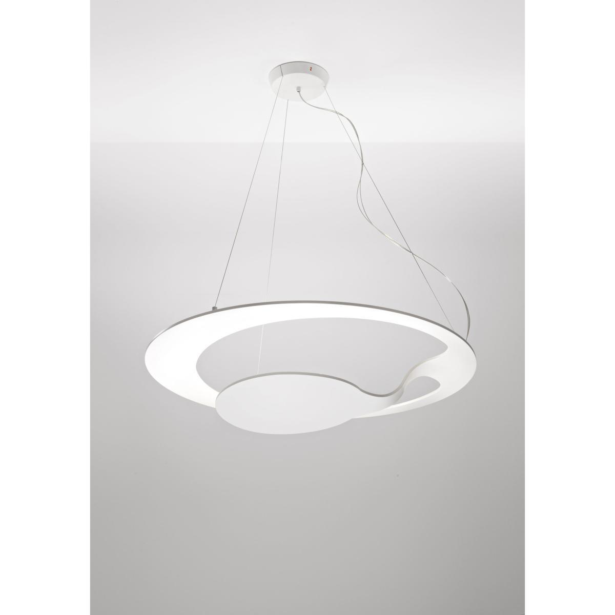 Glu Pendant by Fabbian White – image 2