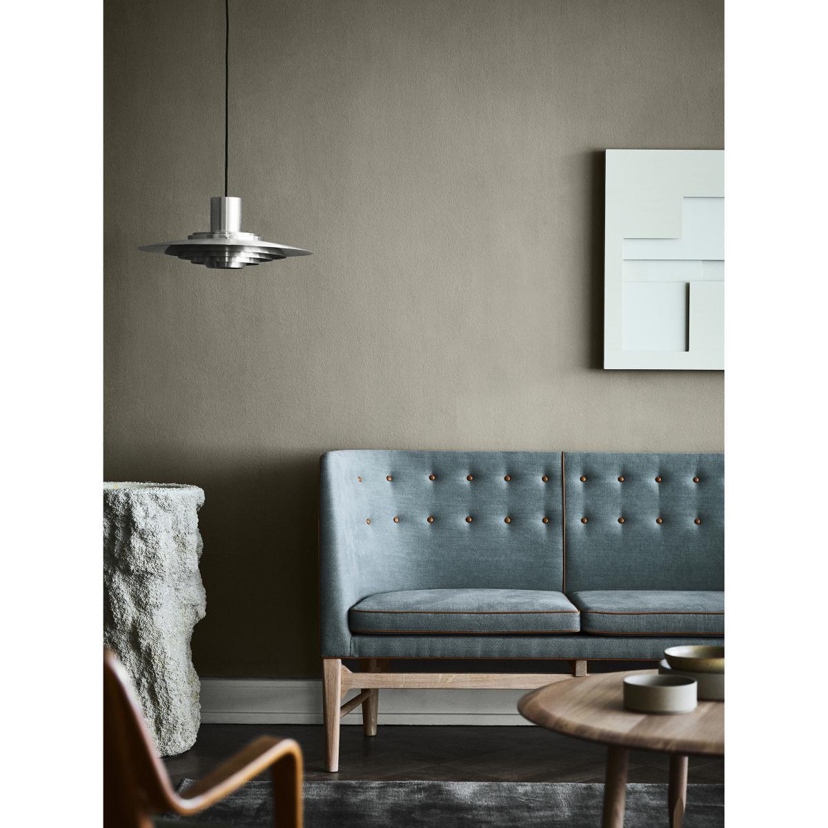P376 KF1 Pendant - / (1963) by &tradition Grey/Silver/Metal – image 3
