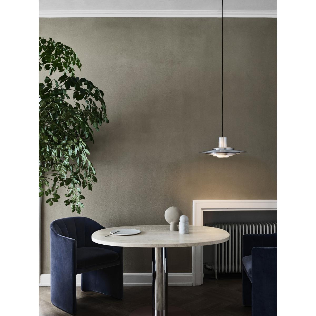 P376 KF1 Pendant - / (1963) by &tradition Grey/Silver/Metal – image 4