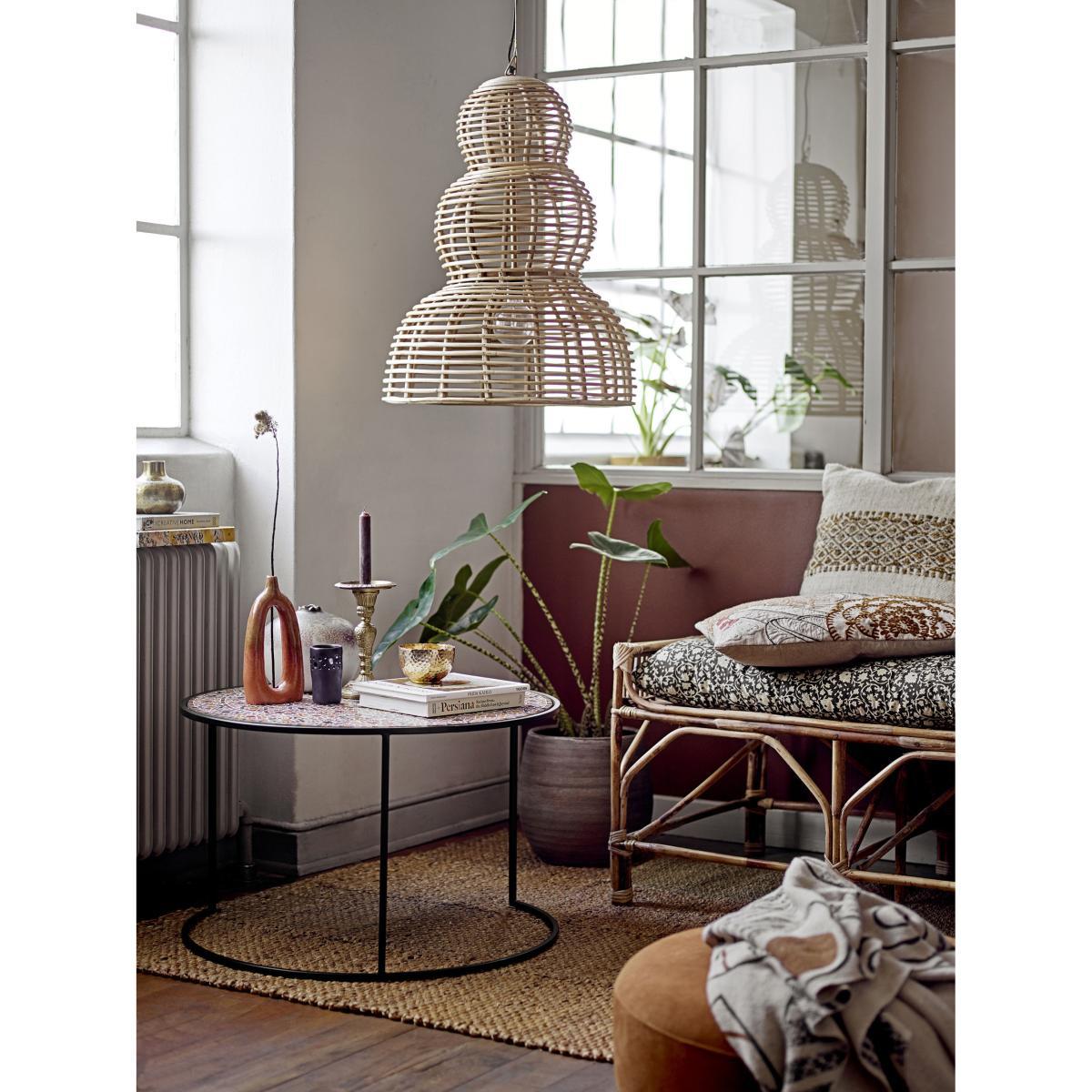 Pendant - / Rattan - Ø 54 x H 77 cm by Bloomingville Beige – image 3