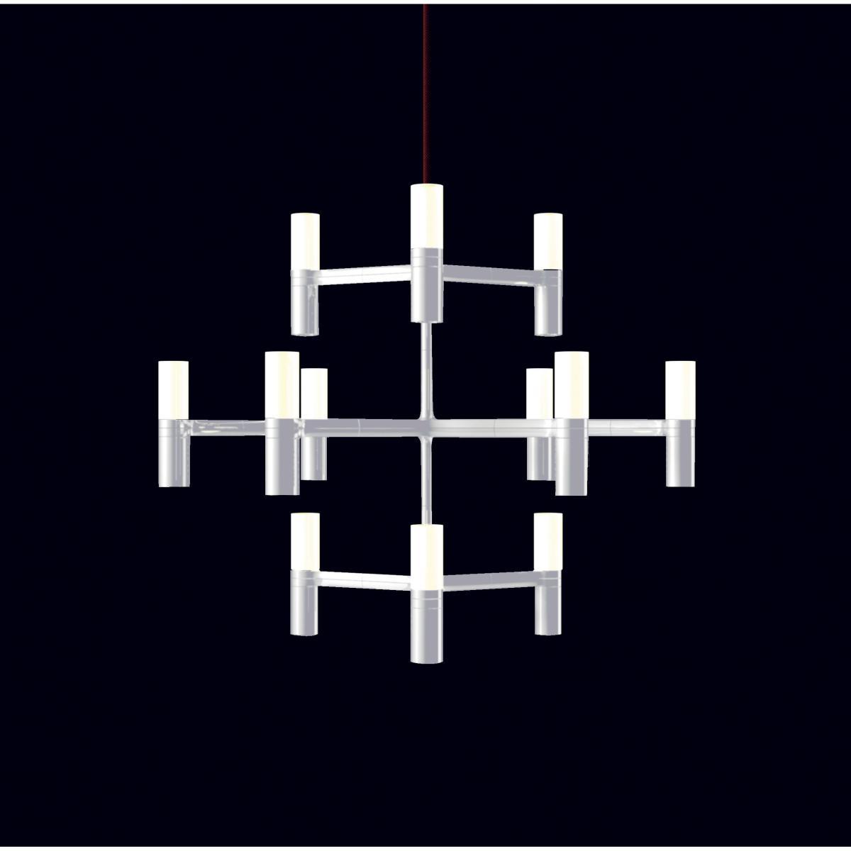 Crown Minor Pendant - Ø 77 cm by Nemo White – image 1