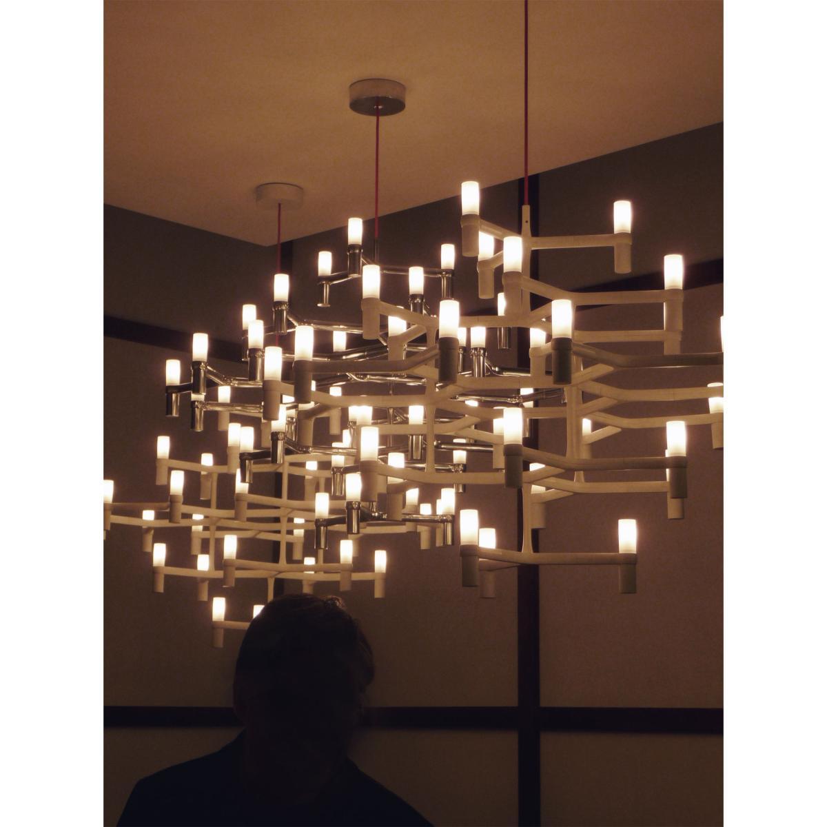 Crown Major Pendant - Ø 115 cm by Nemo White – image 3