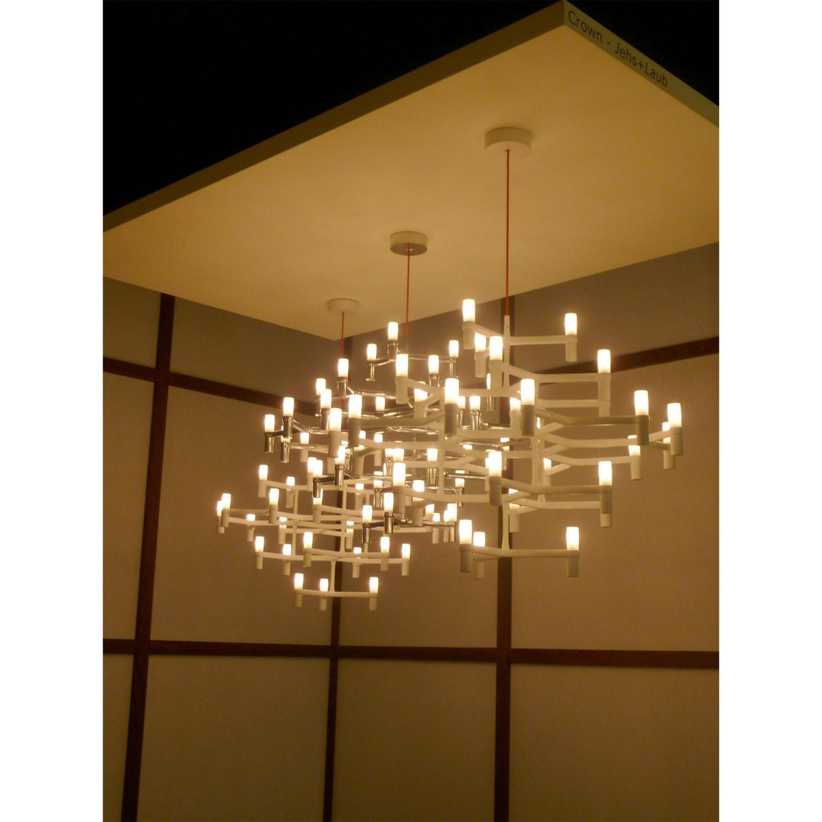 Crown Major Pendant - Ø 115 cm by Nemo White – image 4