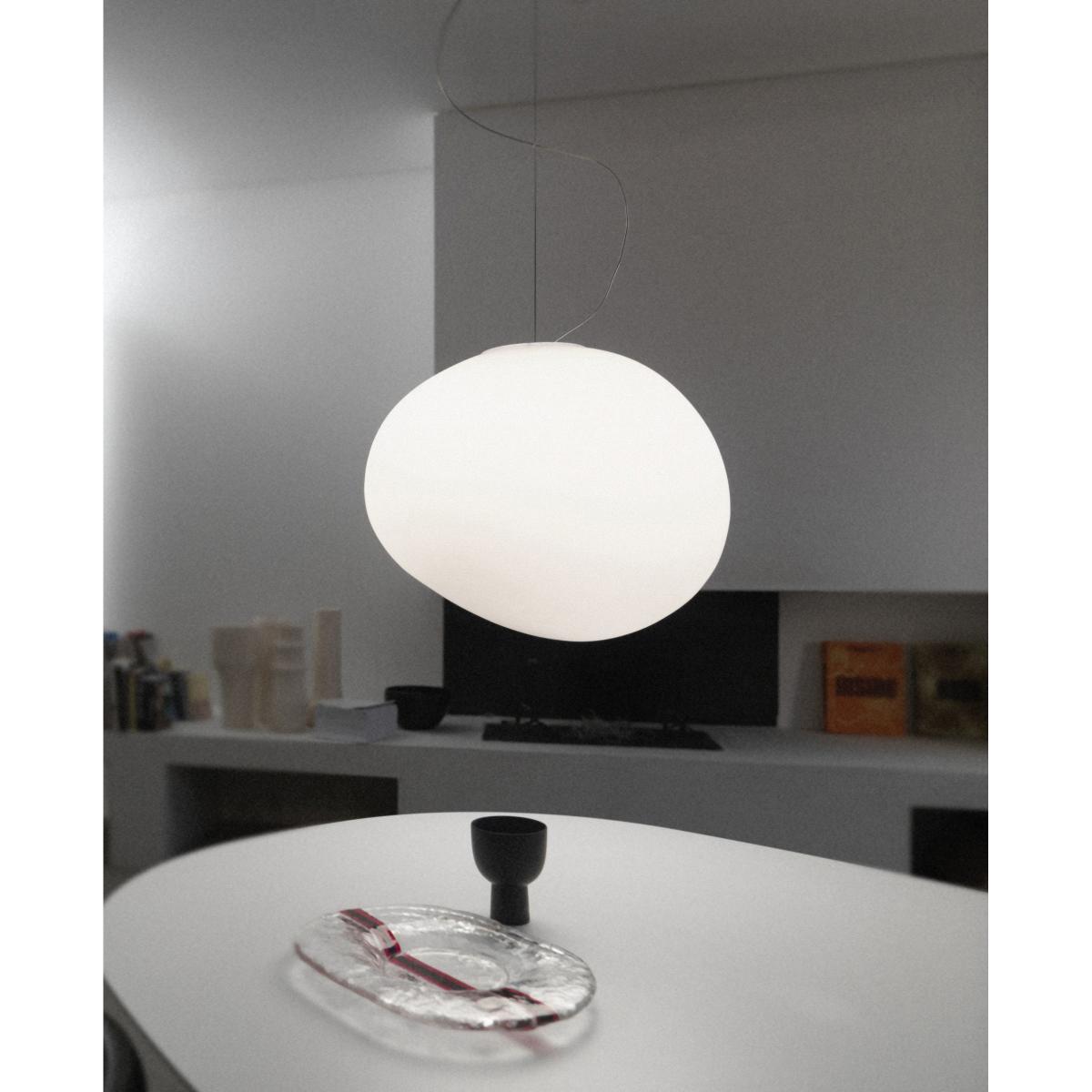 Gregg Grande Pendant - Large by Foscarini White – image 2