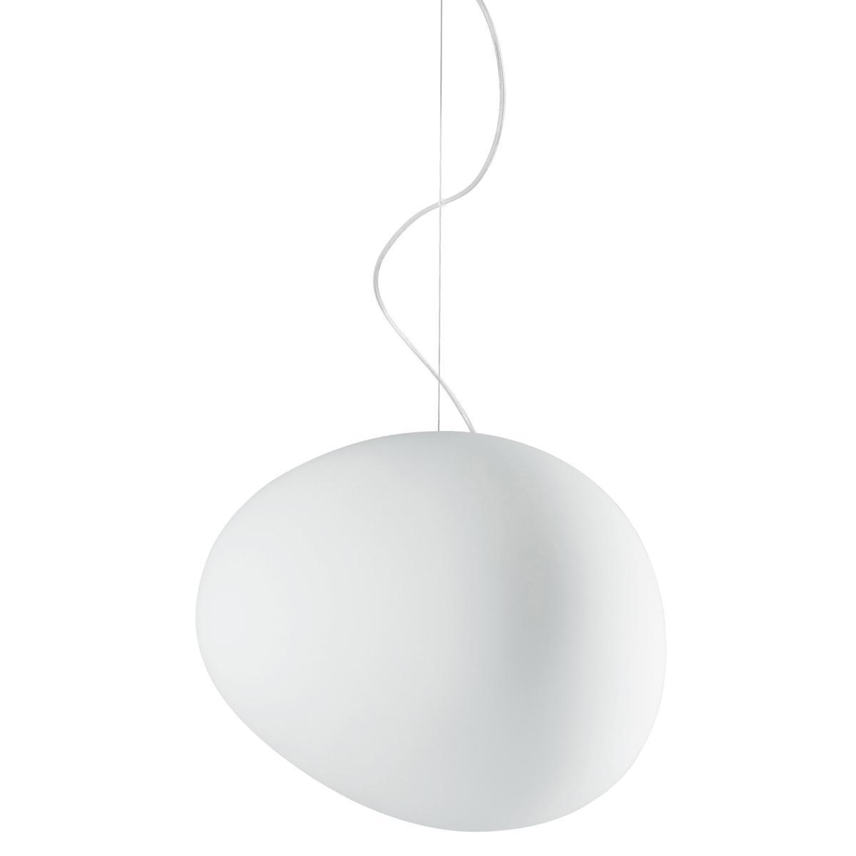 Gregg Grande Pendant - Large by Foscarini White – image 8
