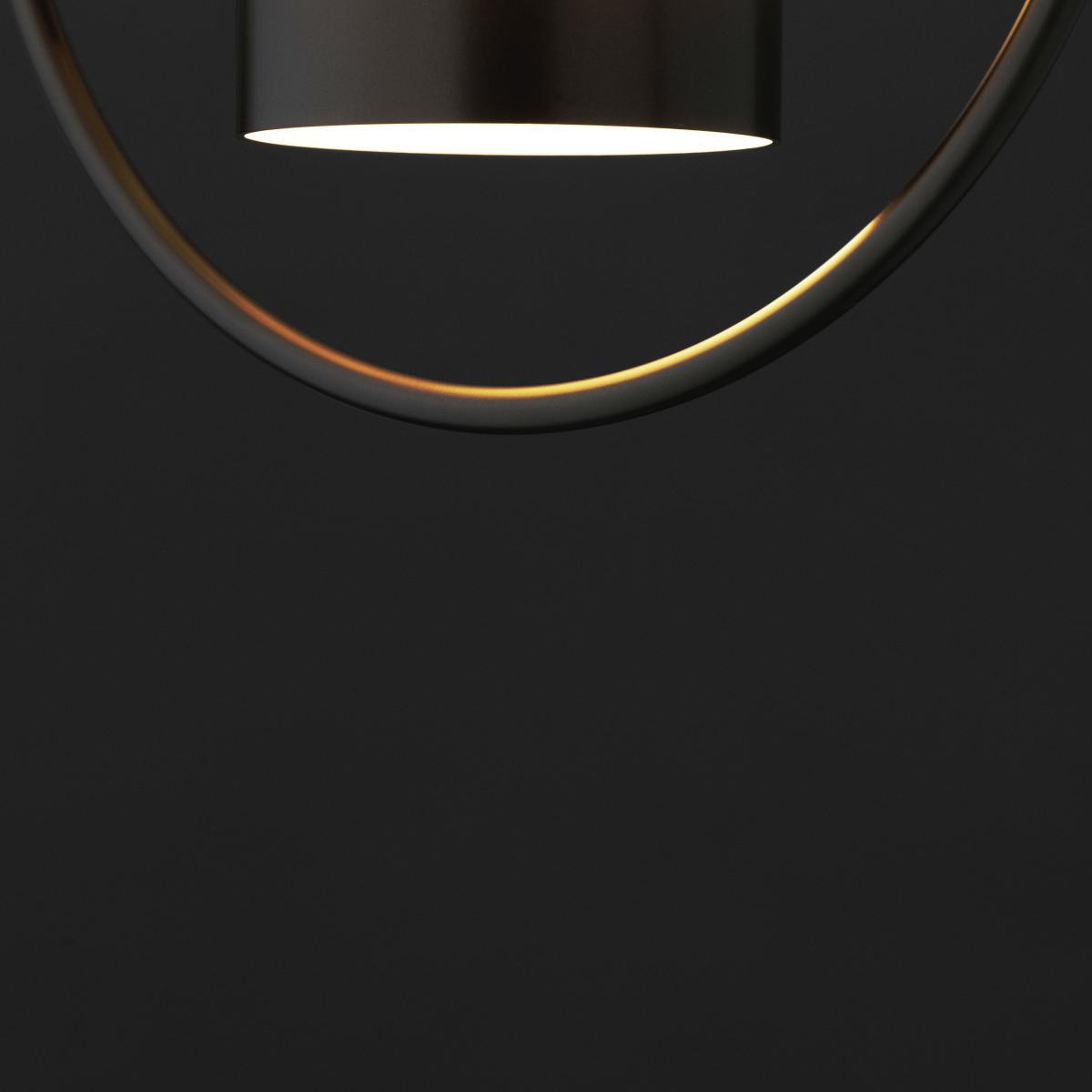 Multi-Lite Large Pendant - / Ø 36 cm - Modular & orientable / 1972 reissue by Gubi Black – image 10