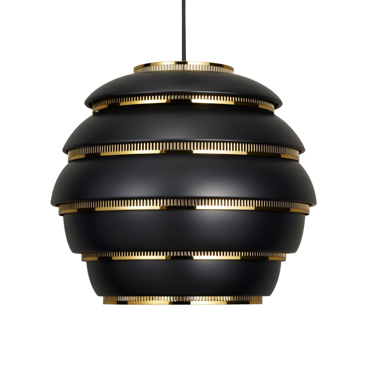 Beehive A331 Pendant metal black / Alvar Aalto, 1953 - ARTEK – image 1