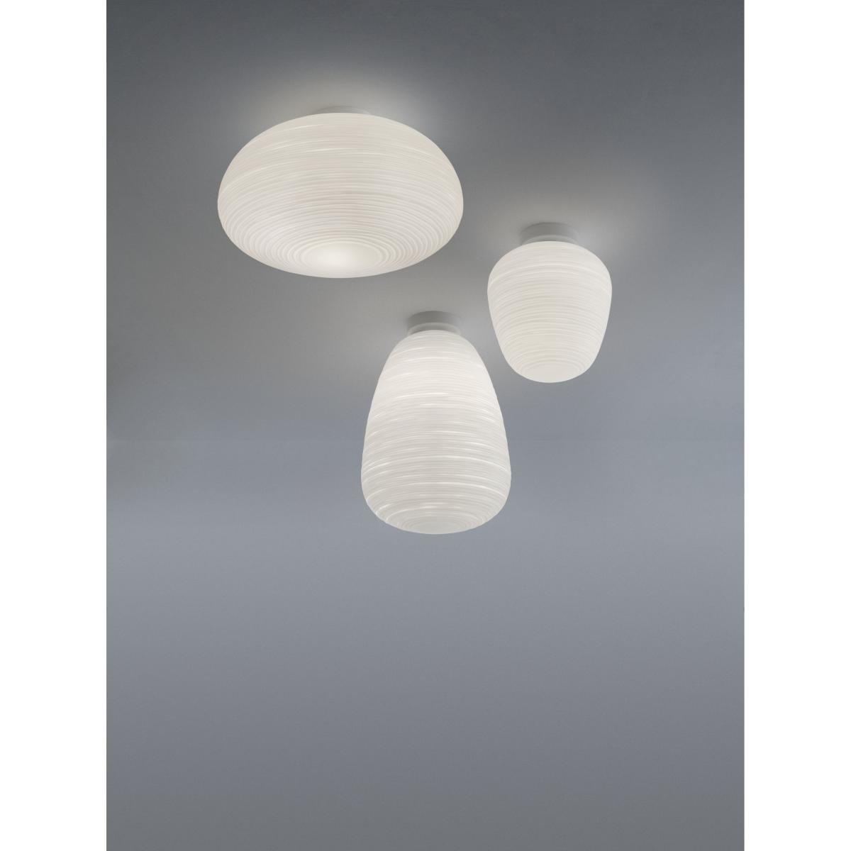 Rituals 1 Ceiling light - Ø 24 x H 37 cm by Foscarini White – image 2
