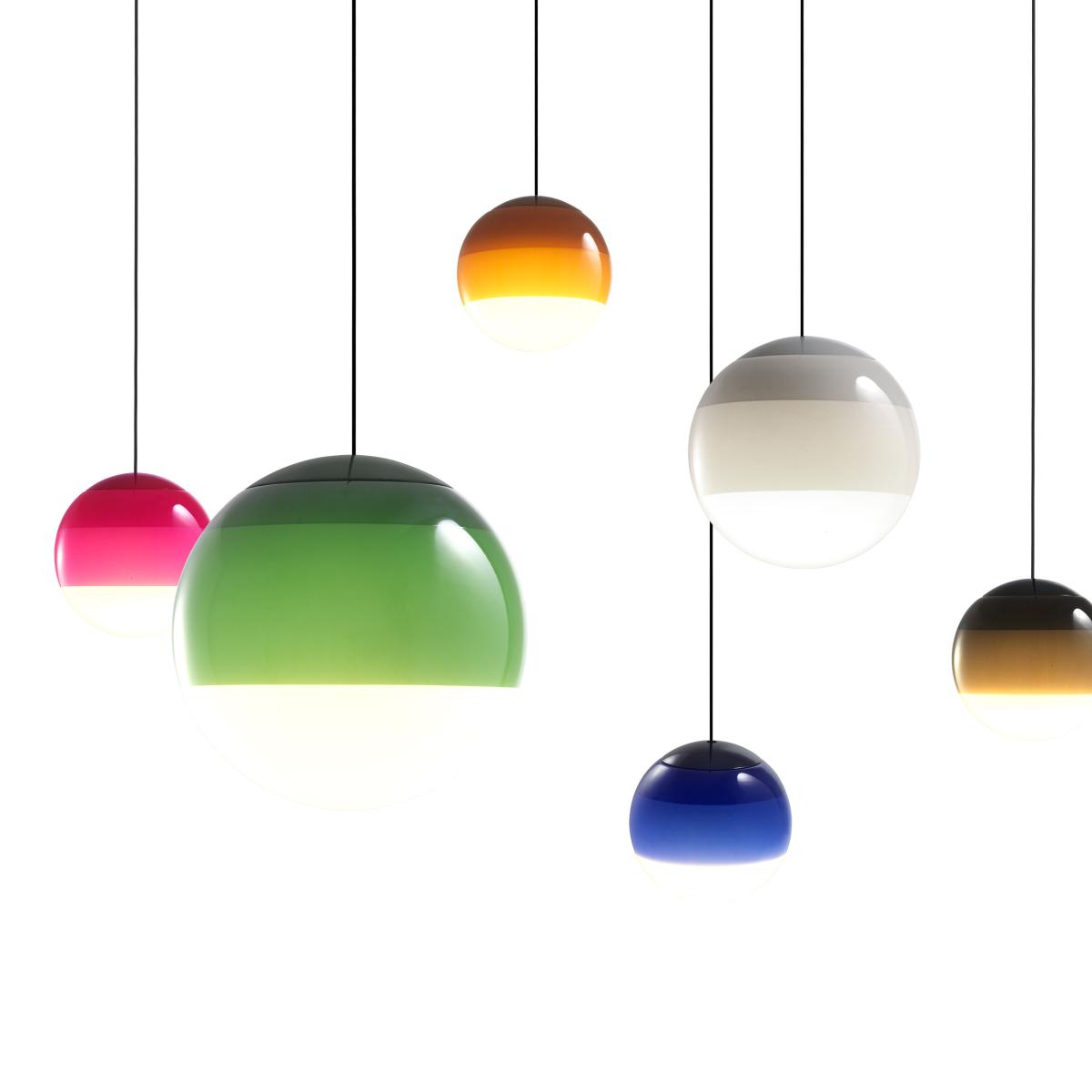 Dipping Light LED Pendant glass white / Ø 30 cm - Marset – image 2