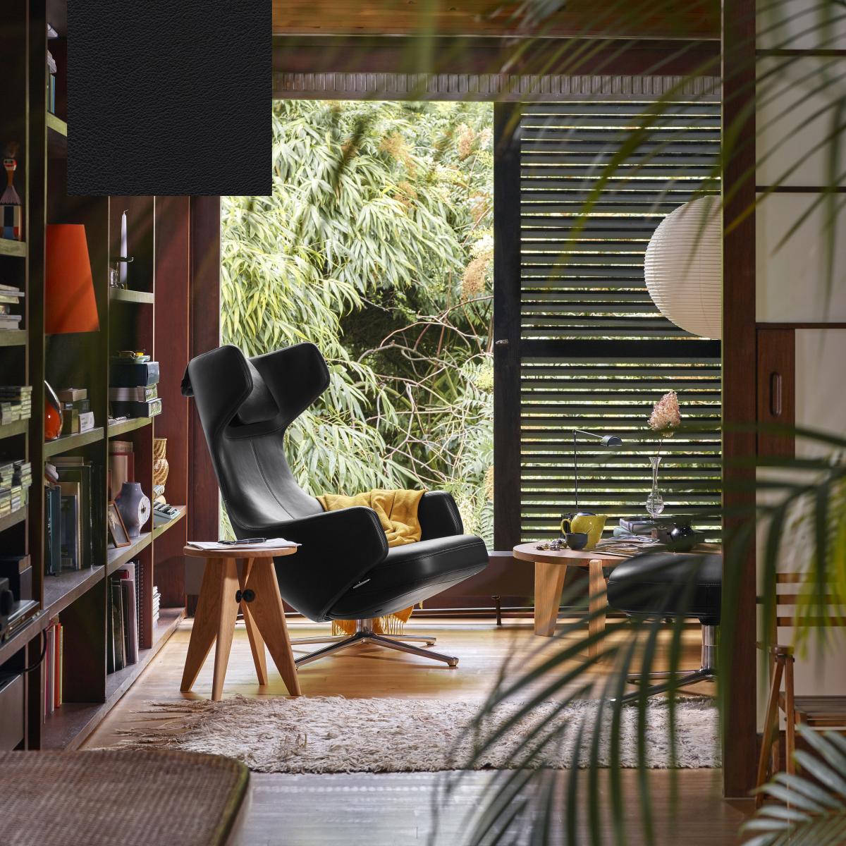 Akari 55A Pendant paper beige /Isamu Noguchi, 1951  - Ø 55 cm - Vitra – image 2