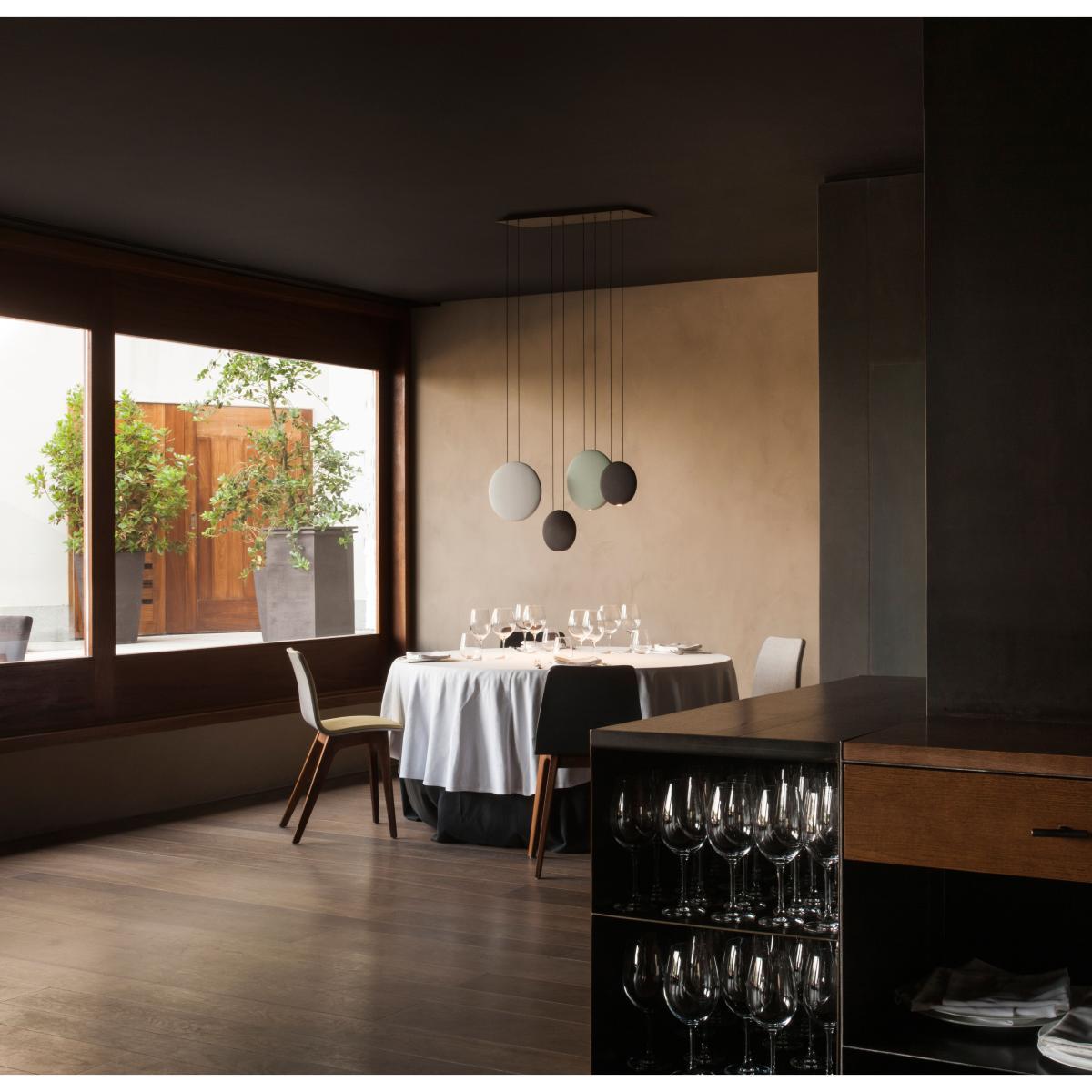 Cosmos Pendant by Vibia Brown/Green/Grey – image 2