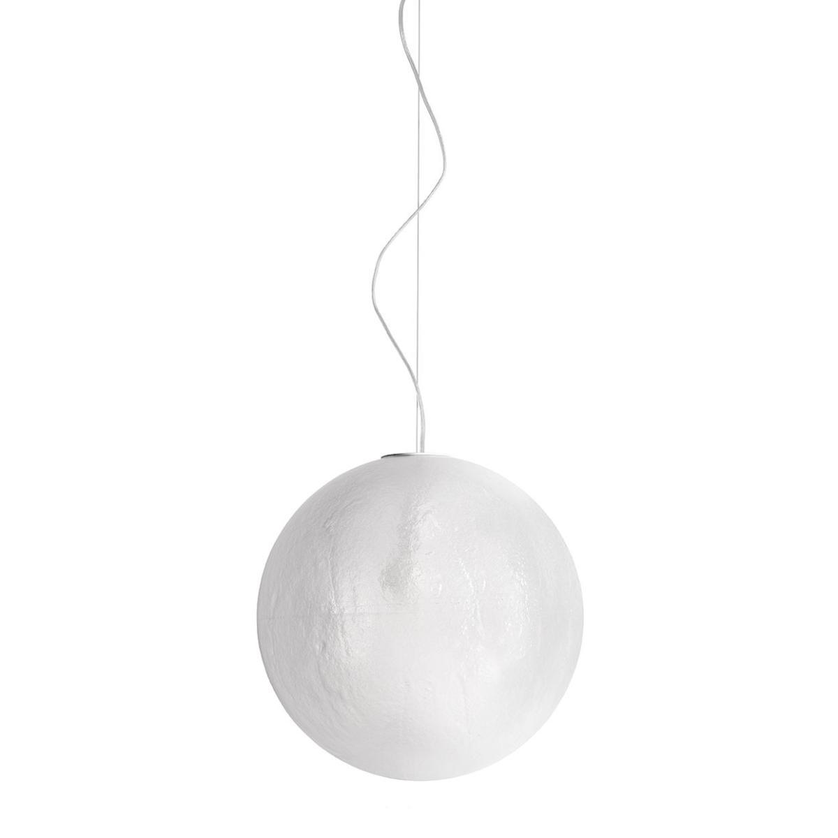 Murano Pendant - / Ø 40 cm - Frosted glass-effect plastic by Slide White – image 2