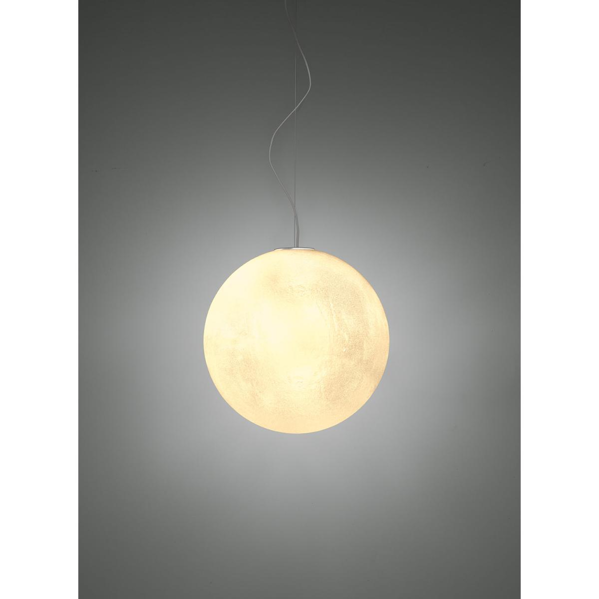 Murano Pendant - / Ø 40 cm - Frosted glass-effect plastic by Slide White – image 3