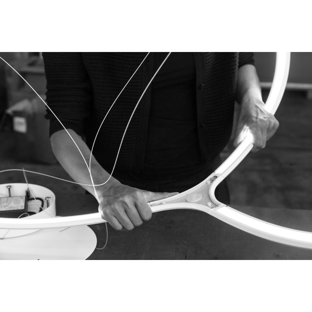 Alya LED Pendant - / Ø 100 cm by Nemo White – image 4