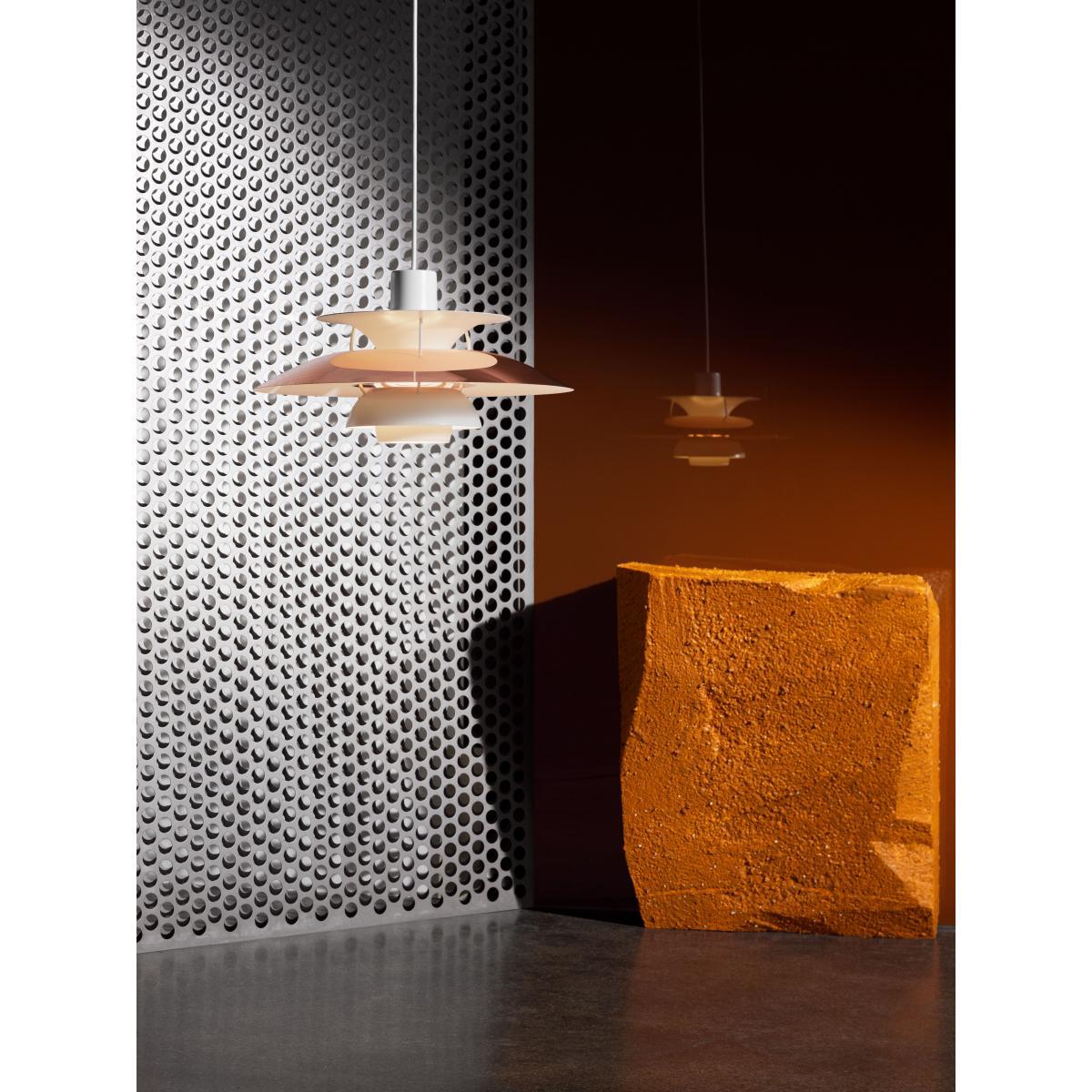 PH 5 Pendant - / Ø 50 cm - Mat finish by Louis Poulsen White/Copper – image 2