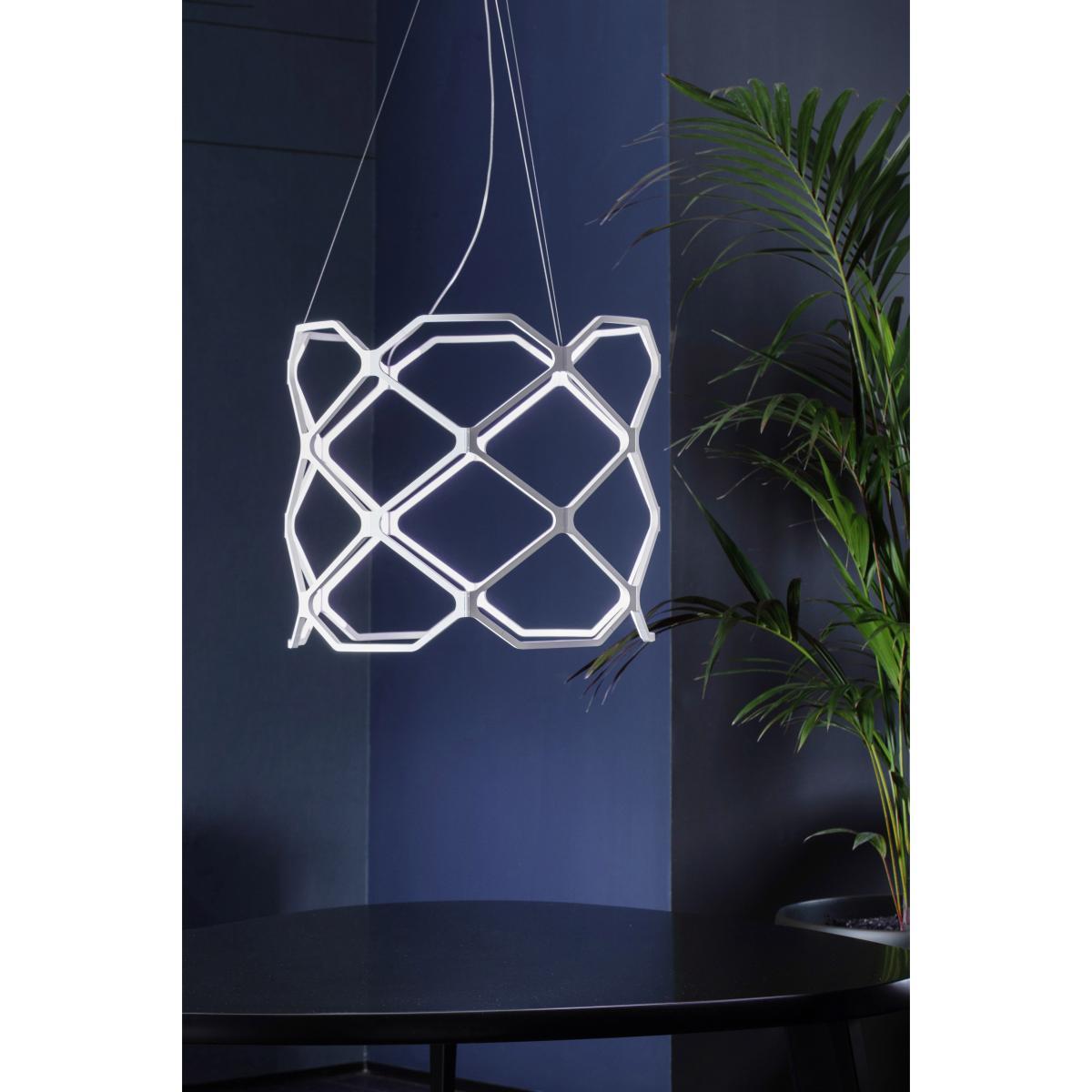 Titia LED Pendant - / Ø 70 x H 60 cm by Nemo White – image 3