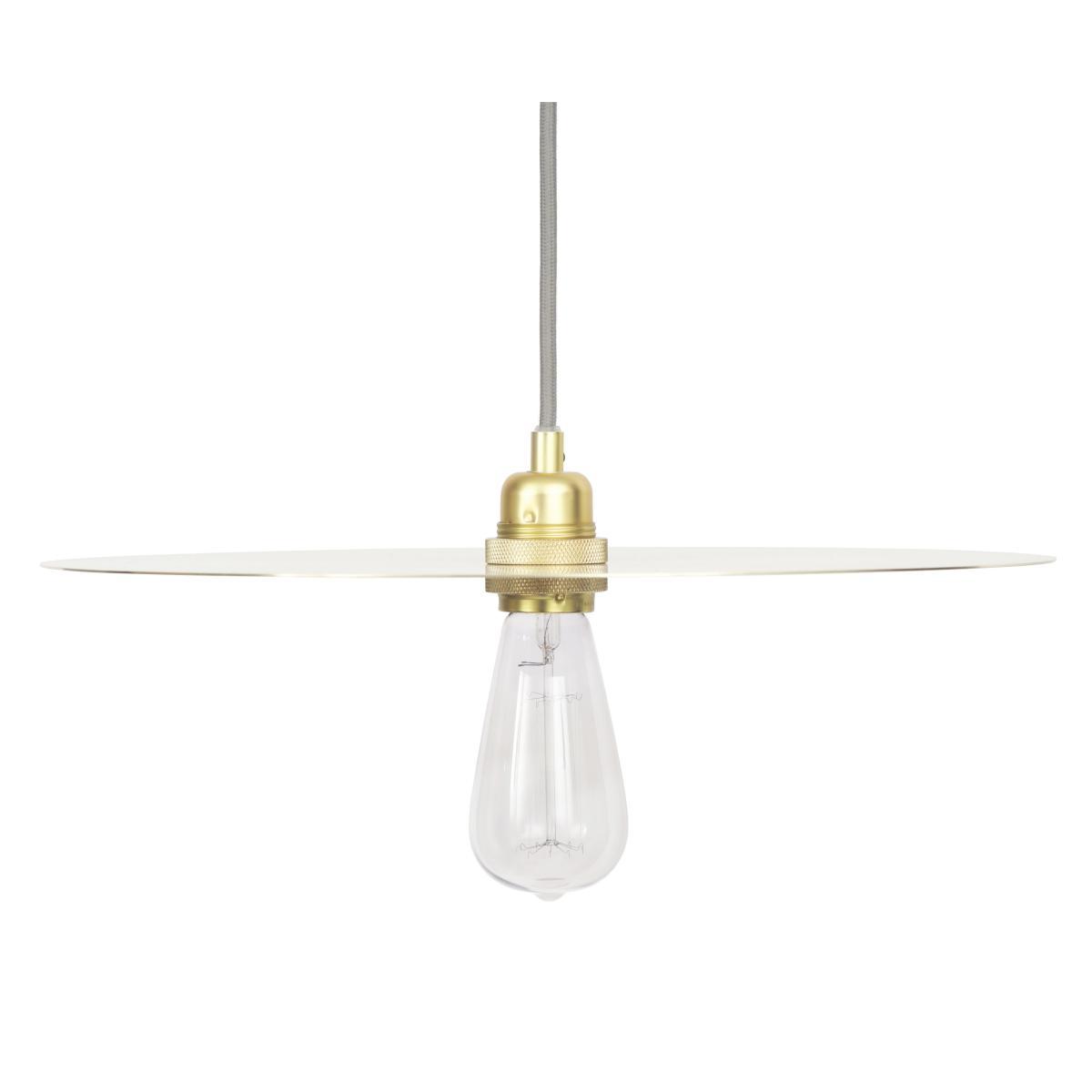 Circle Large Pendant - Ø 40 cm by Frama Gold – image 4