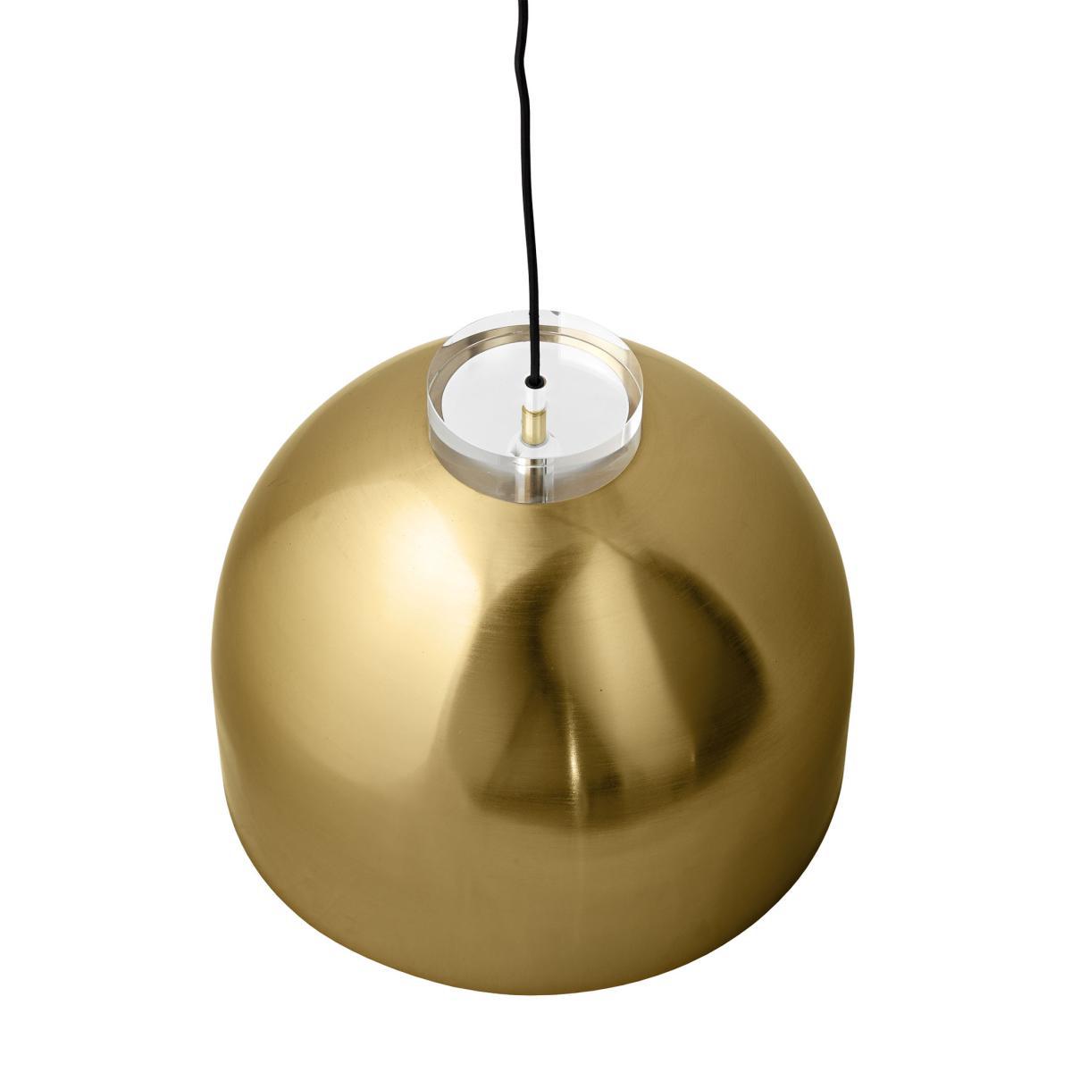 Luceo Ronde Pendant - / Large Ø 45 cm - Metal & glass by AYTM Gold/Metal – image 3