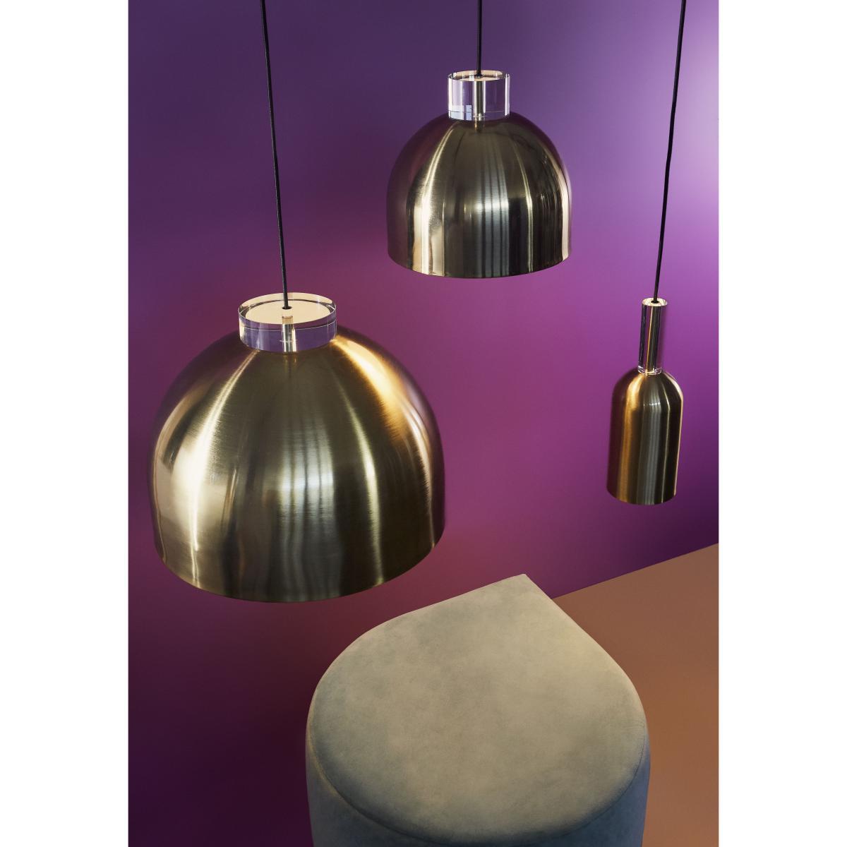 Luceo Ronde Pendant - / Large Ø 45 cm - Metal & glass by AYTM Gold/Metal – image 4