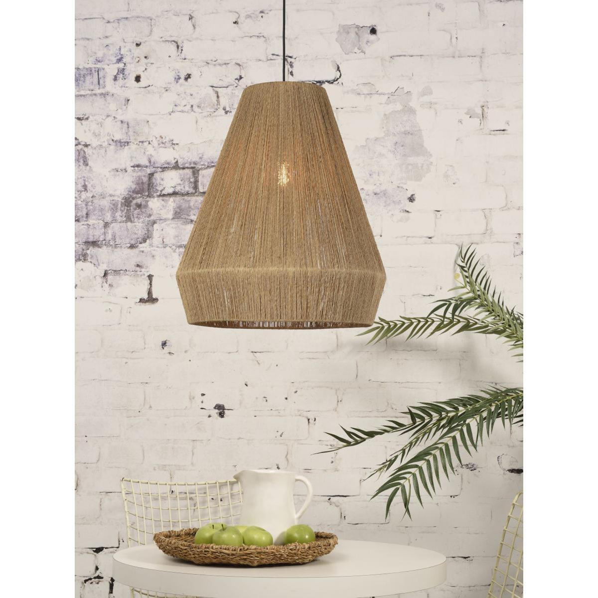 Iguazu Large Pendant - / Ø 50 x H 60 cm - Jute by GOOD&MOJO Beige/Natural wood – image 5