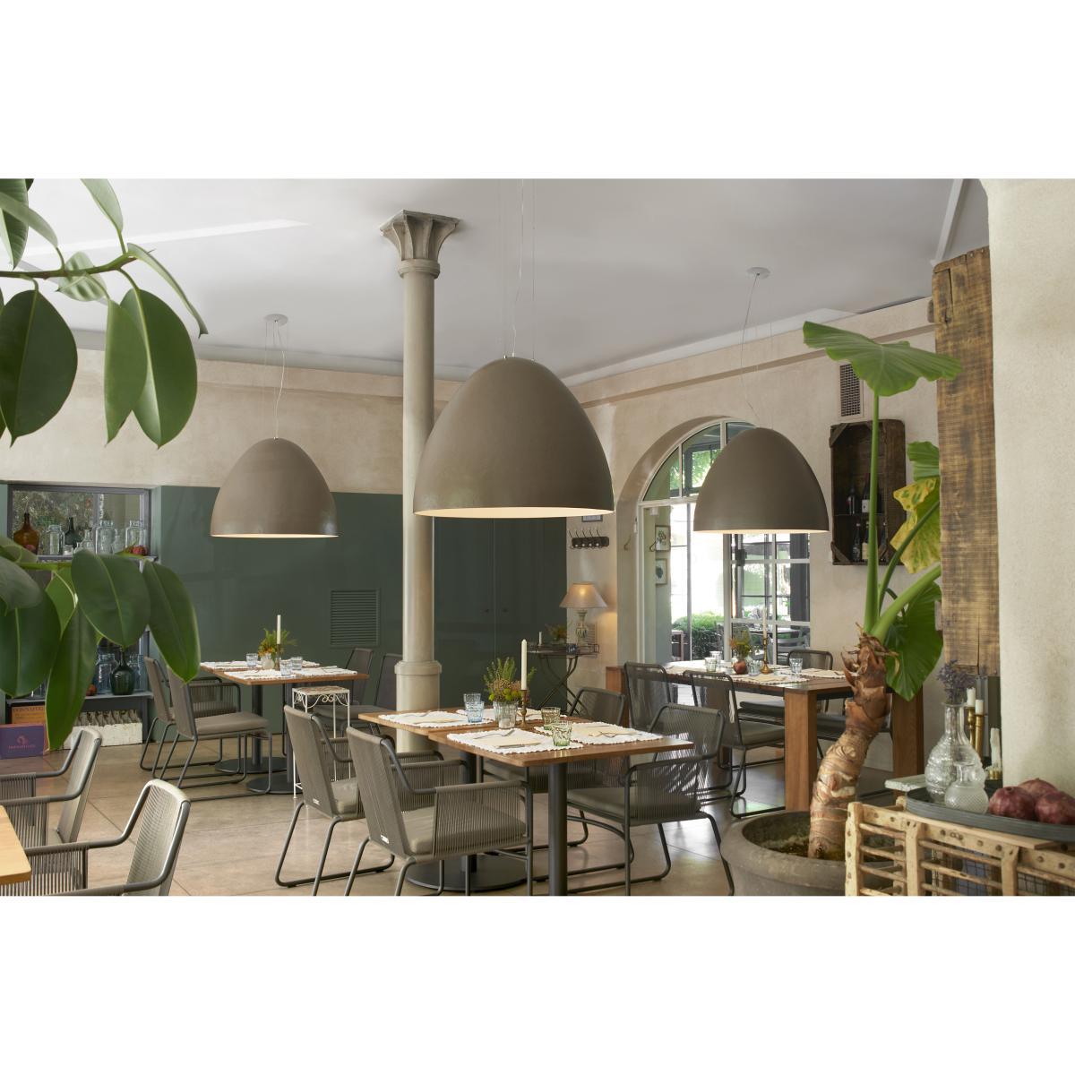 Plume Pendant - / Ø 86 cm - Fibreglass by Slide Grey/Beige – image 2