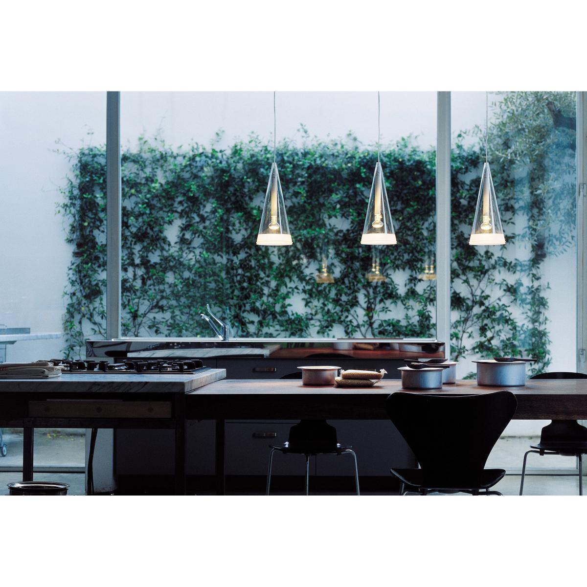 Fucsia 1 Pendant by Flos Transparent – image 4