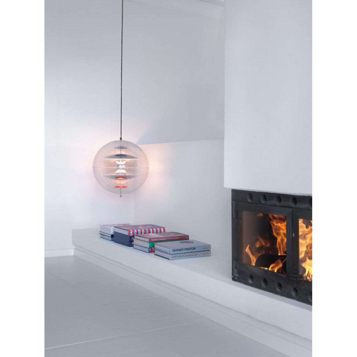 VP Globe Pendant - Ø 40 cm - Panton 1969 by Verpan Multicoloured/Transparent – image 4