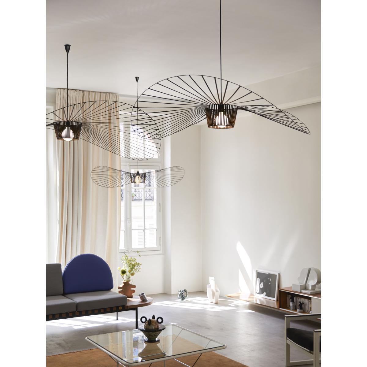 Vertigo Pendant - Ø 200 cm by Petite Friture Black – image 2