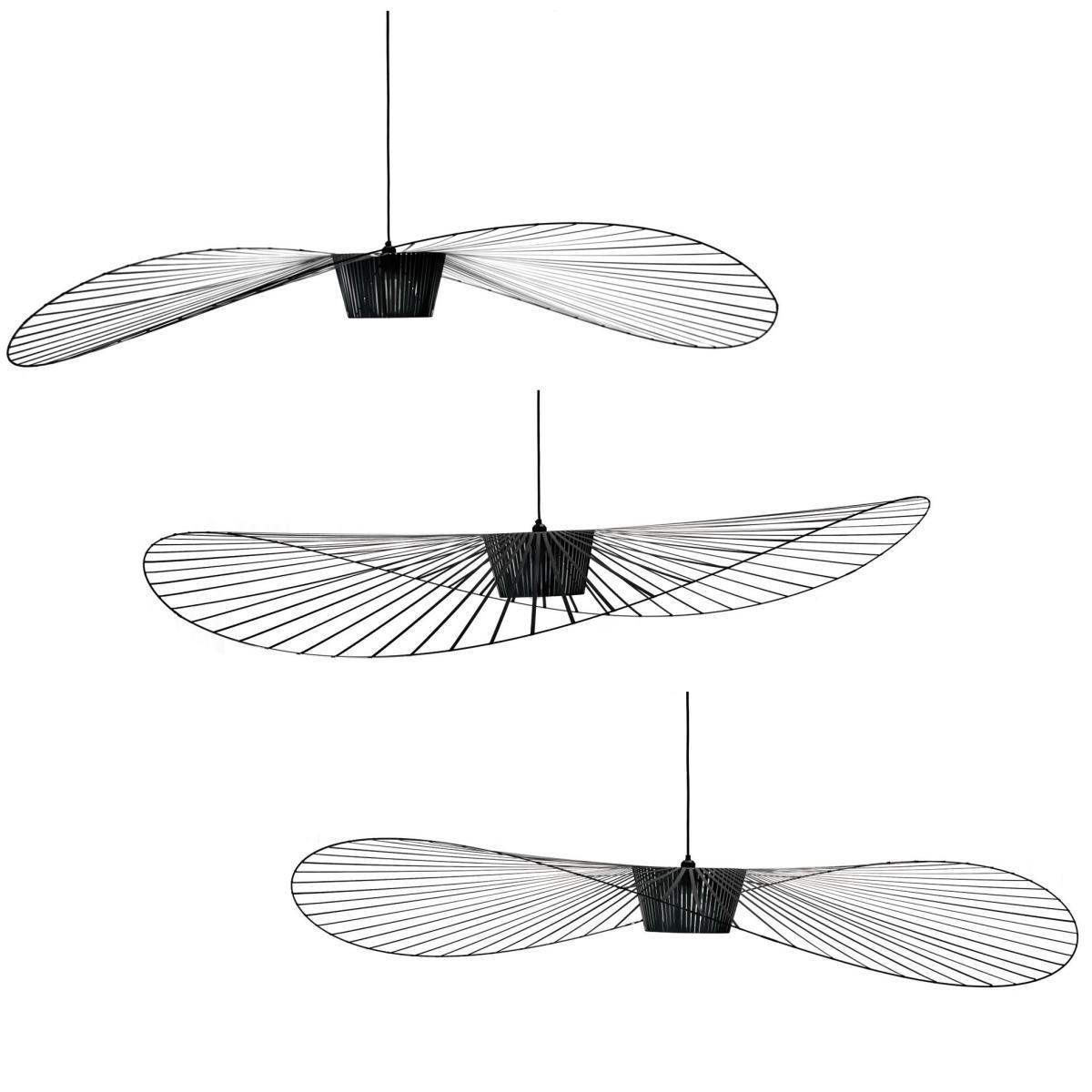 Vertigo Pendant - Ø 200 cm by Petite Friture Black – image 4
