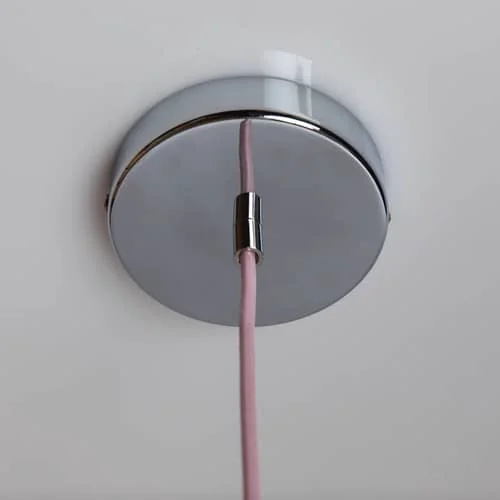 Soft Serve 02 Pendant plastic material pink / Ø 31 x H 25 cm - CRÈME ATELIER – image 4