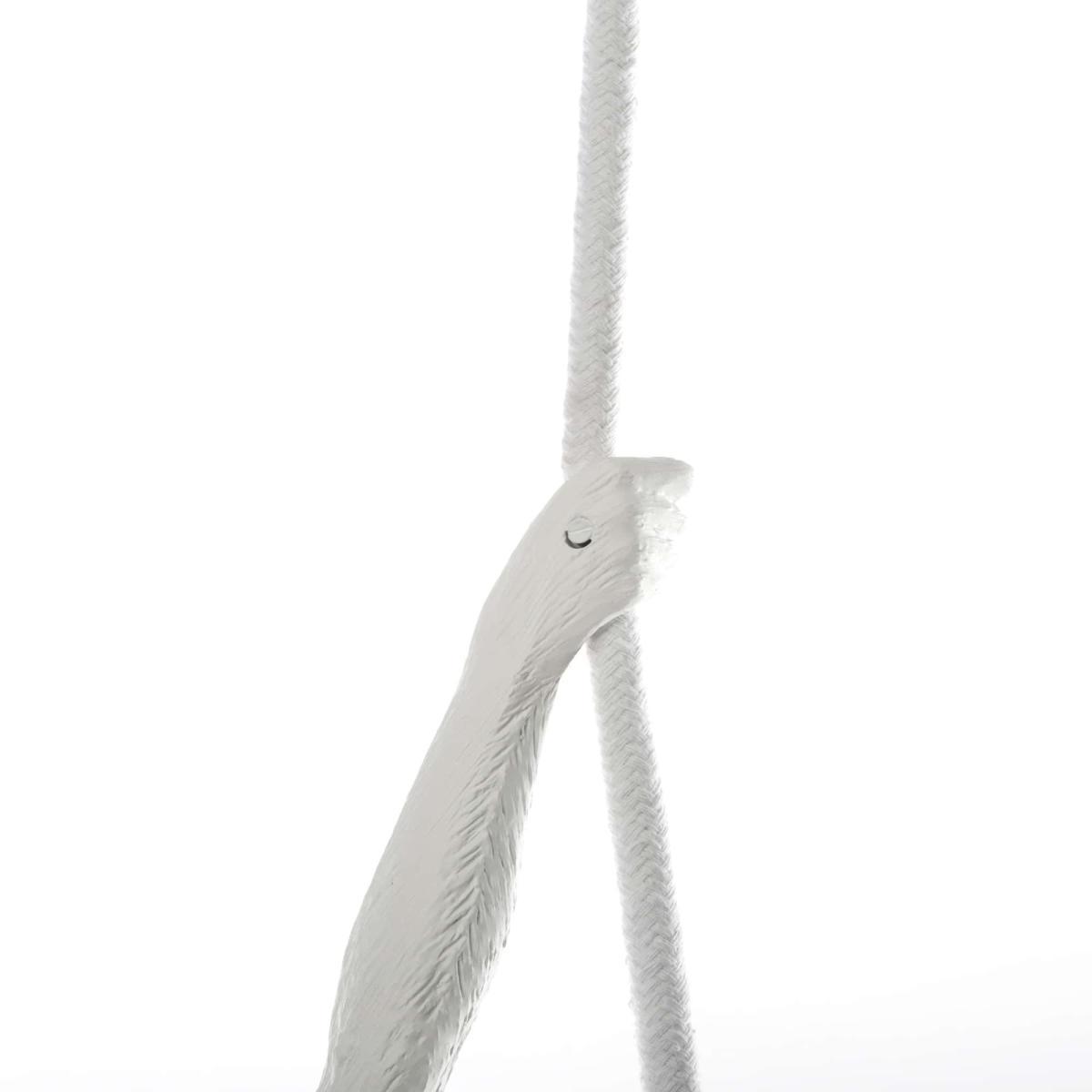 Monkey Hanging Pendant - / Indoor - H 80 cm by Seletti White – image 7