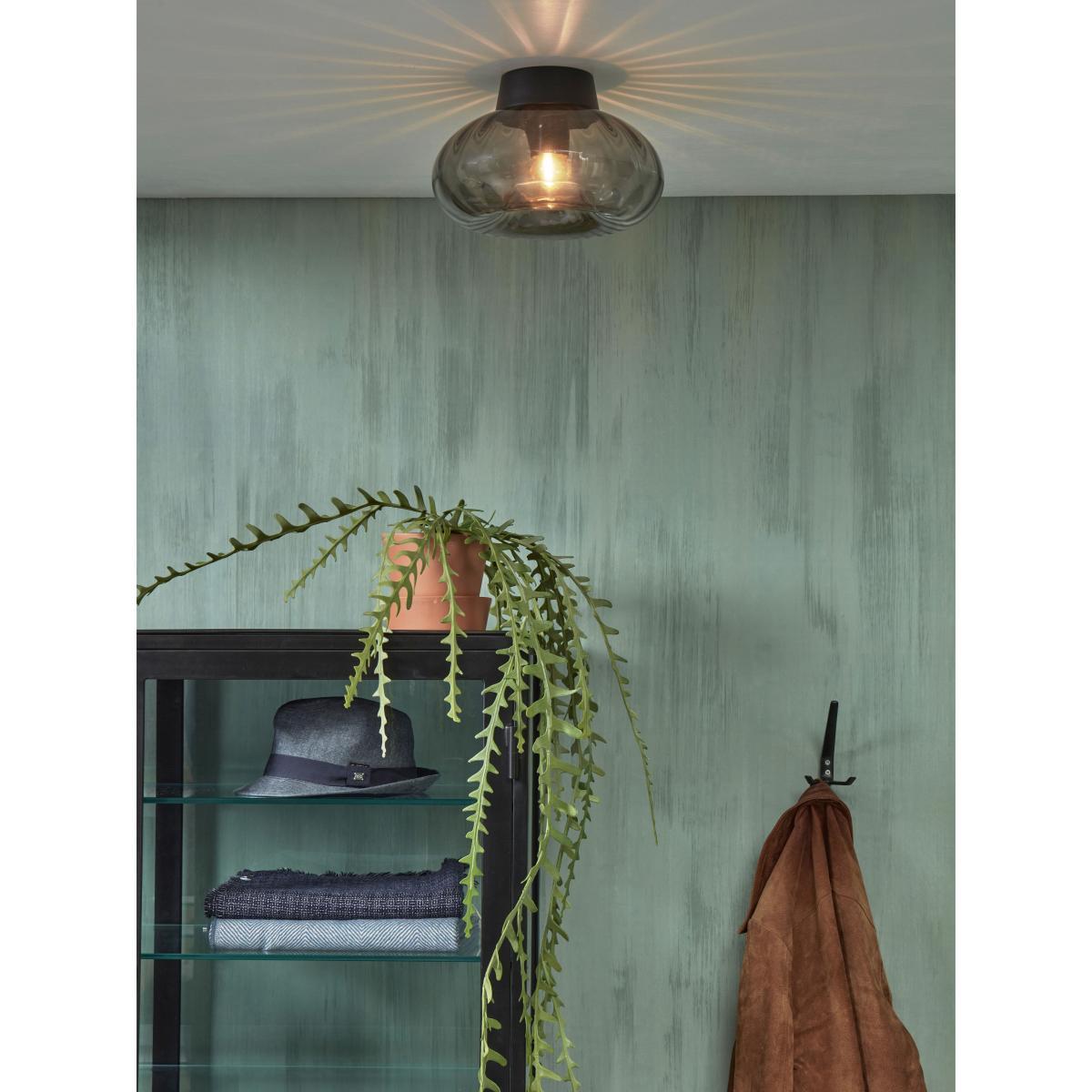 Brussels Ceiling light - / Ø 28 x H 28 cm - Glass by It's about Romi Grey – image 2