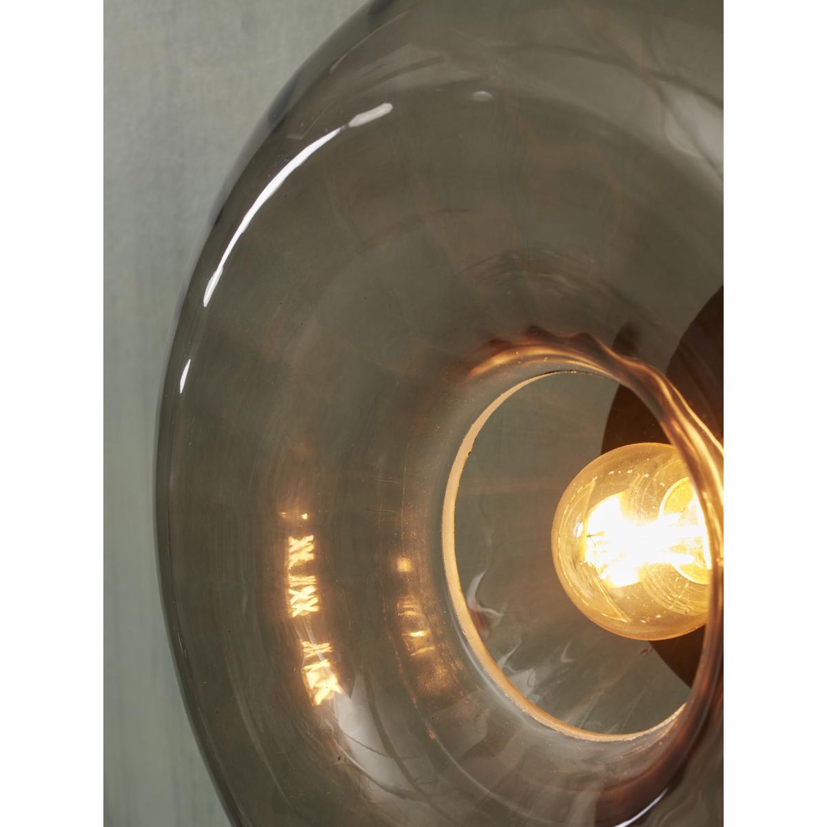 Brussels Ceiling light - / Ø 28 x H 28 cm - Glass by It's about Romi Grey – image 4
