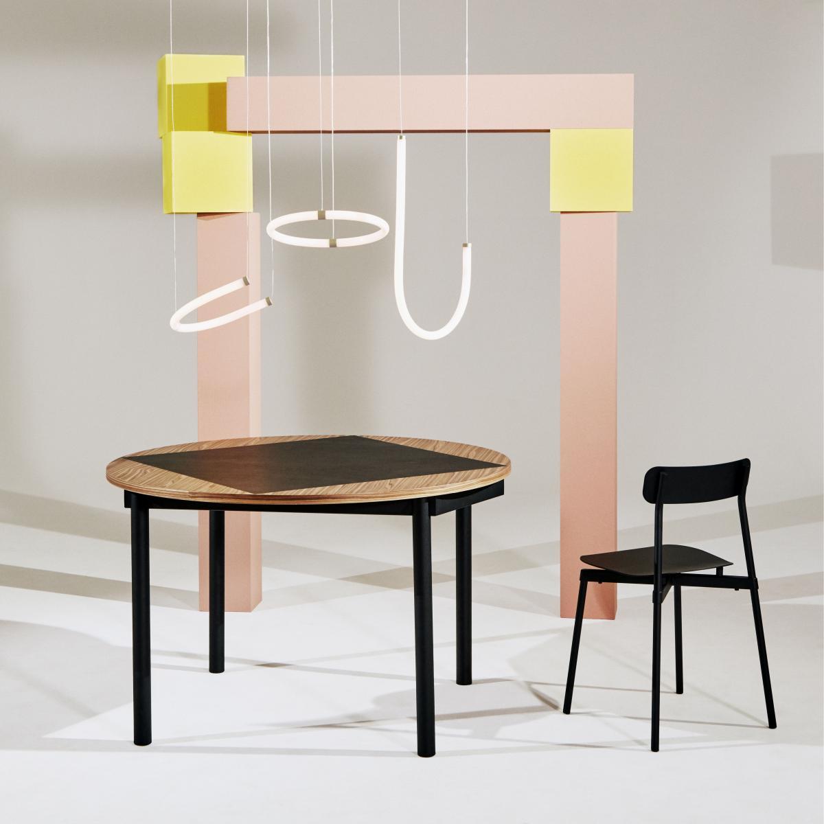 Unseen LED Pendant - / 3 elements - 100 x 53 cm by Petite Friture White – image 4