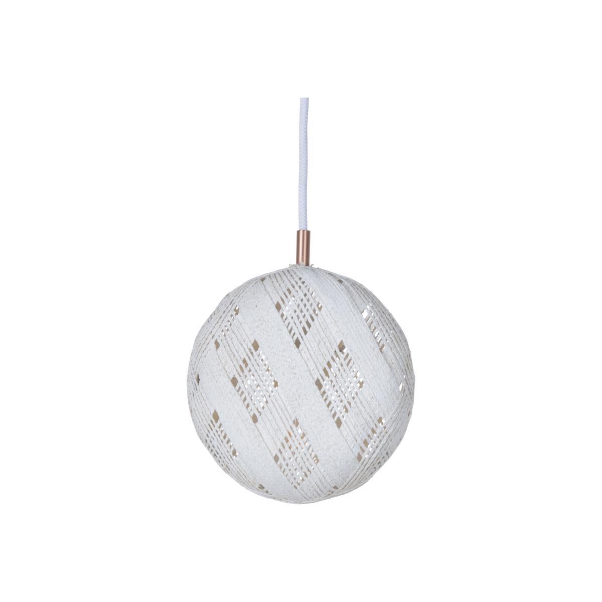 Chanpen Diamond Pendant - Ø 19 cm by Forestier White