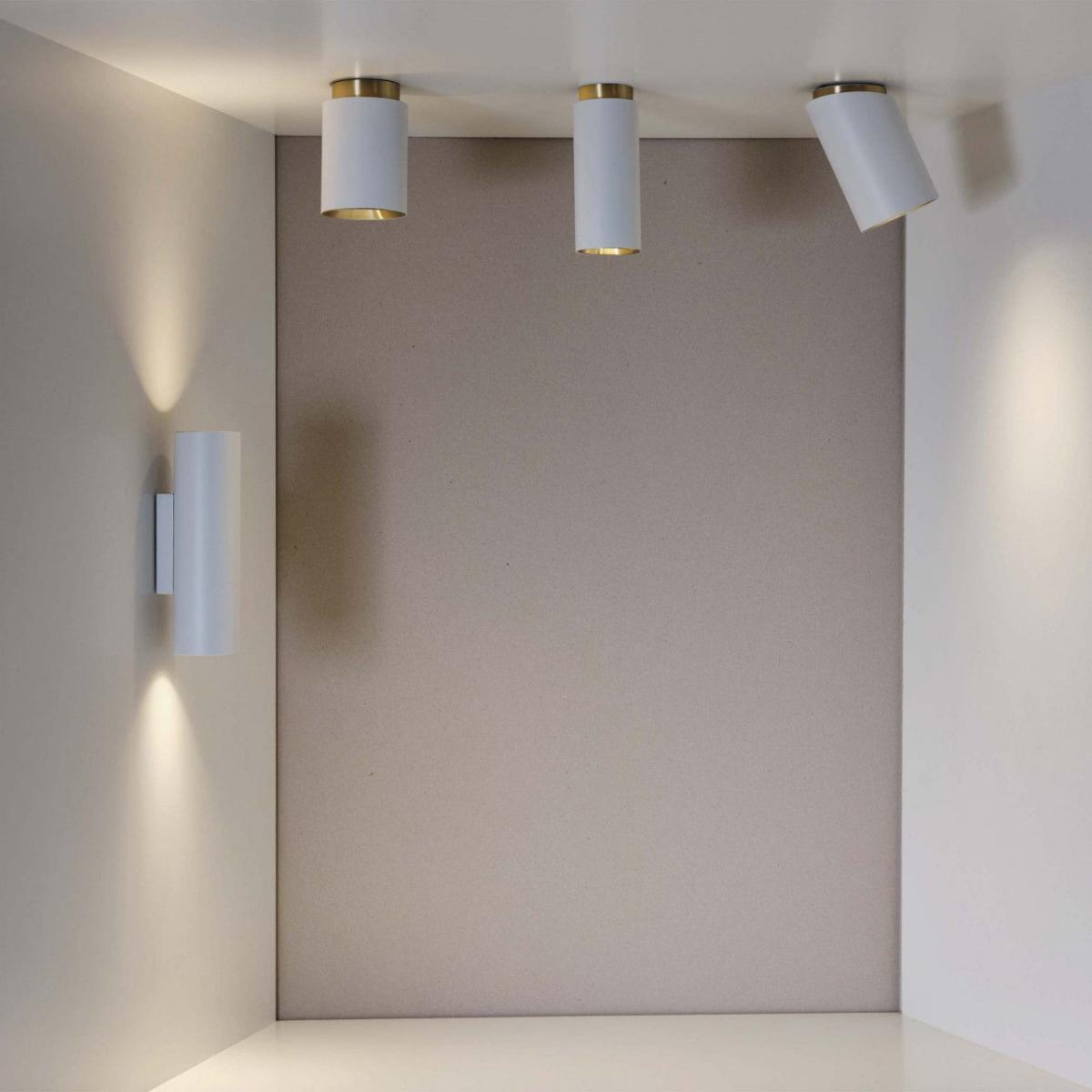 Tobo C65 Ceiling light - / Ø 6.5 x H 16.5 cm by DCW éditions White – image 2