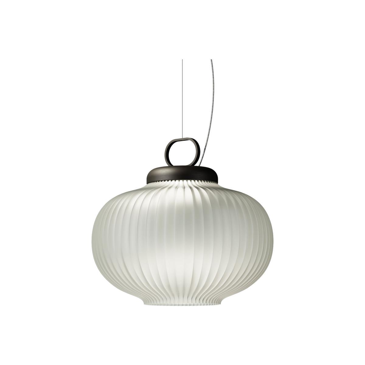 Kanji LED Pendant - / LED - Ø 43 x H 39 cm by Fontana Arte White – image 1