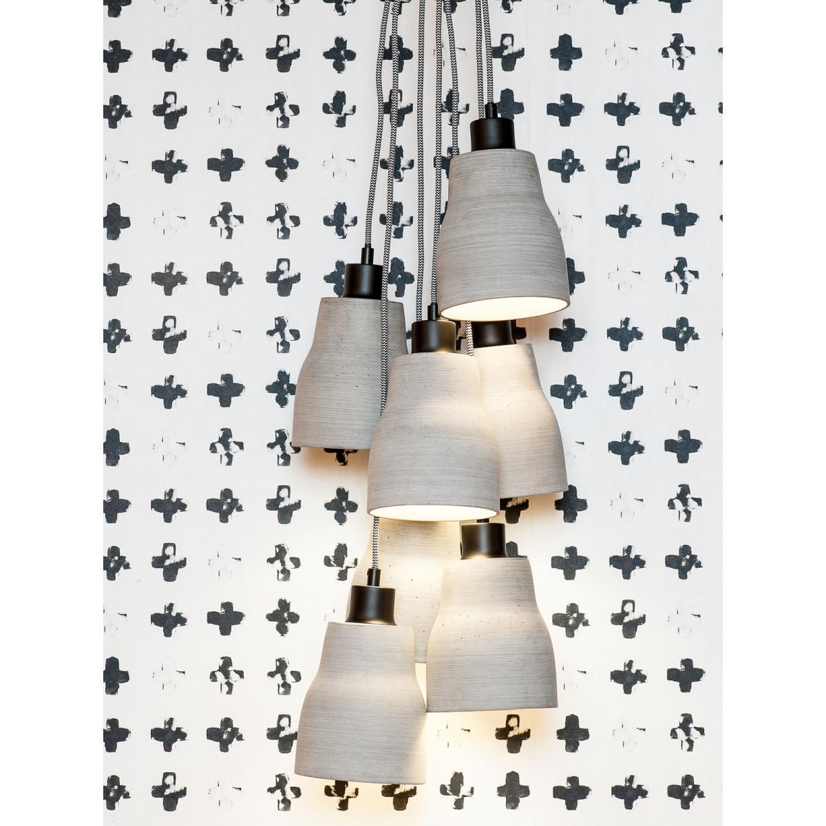 Cadiz Pendant - / Polystone - Ø 13,5 cm by It's about Romi Grey – image 3