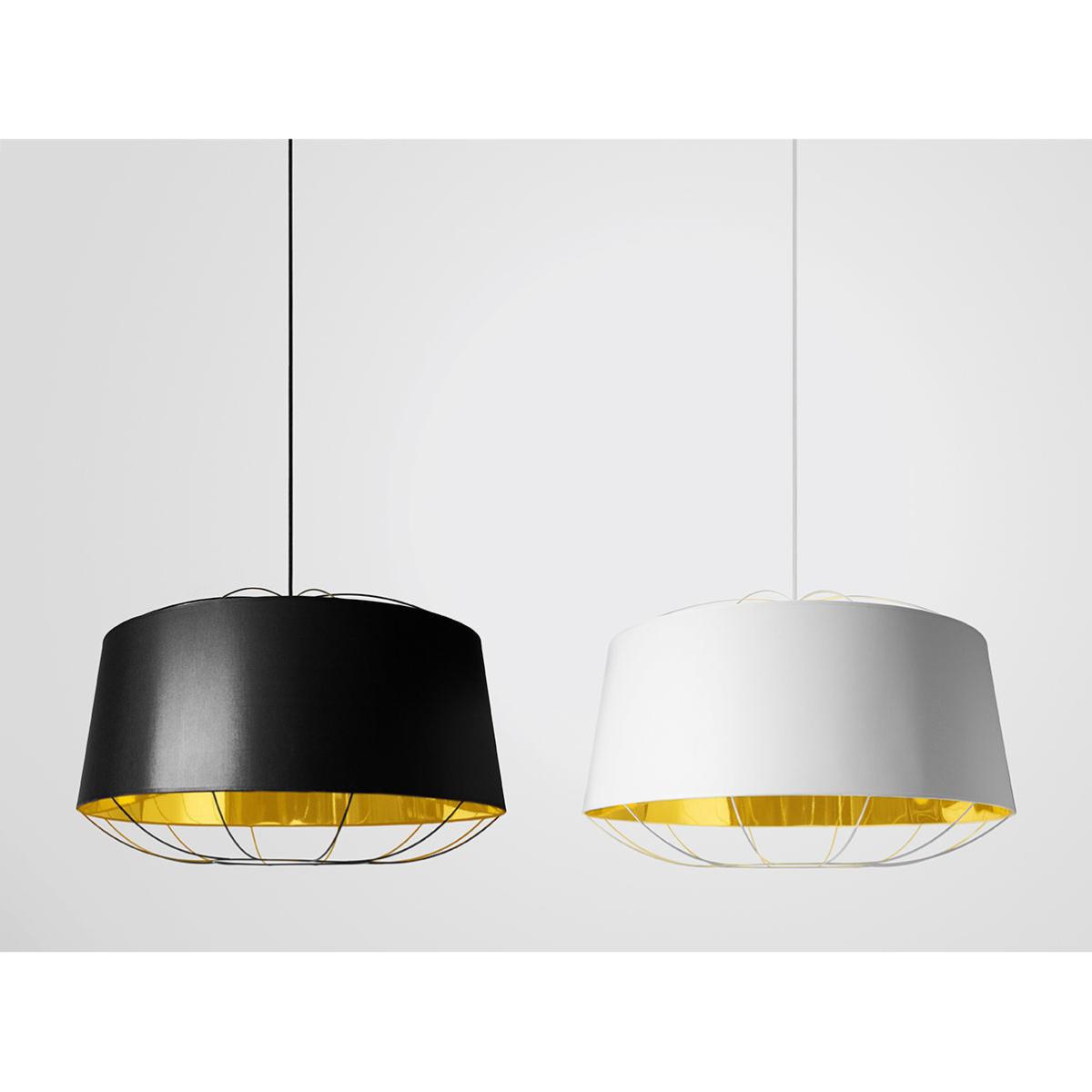 Lanterna Large Pendant by Petite Friture White/Gold – image 3
