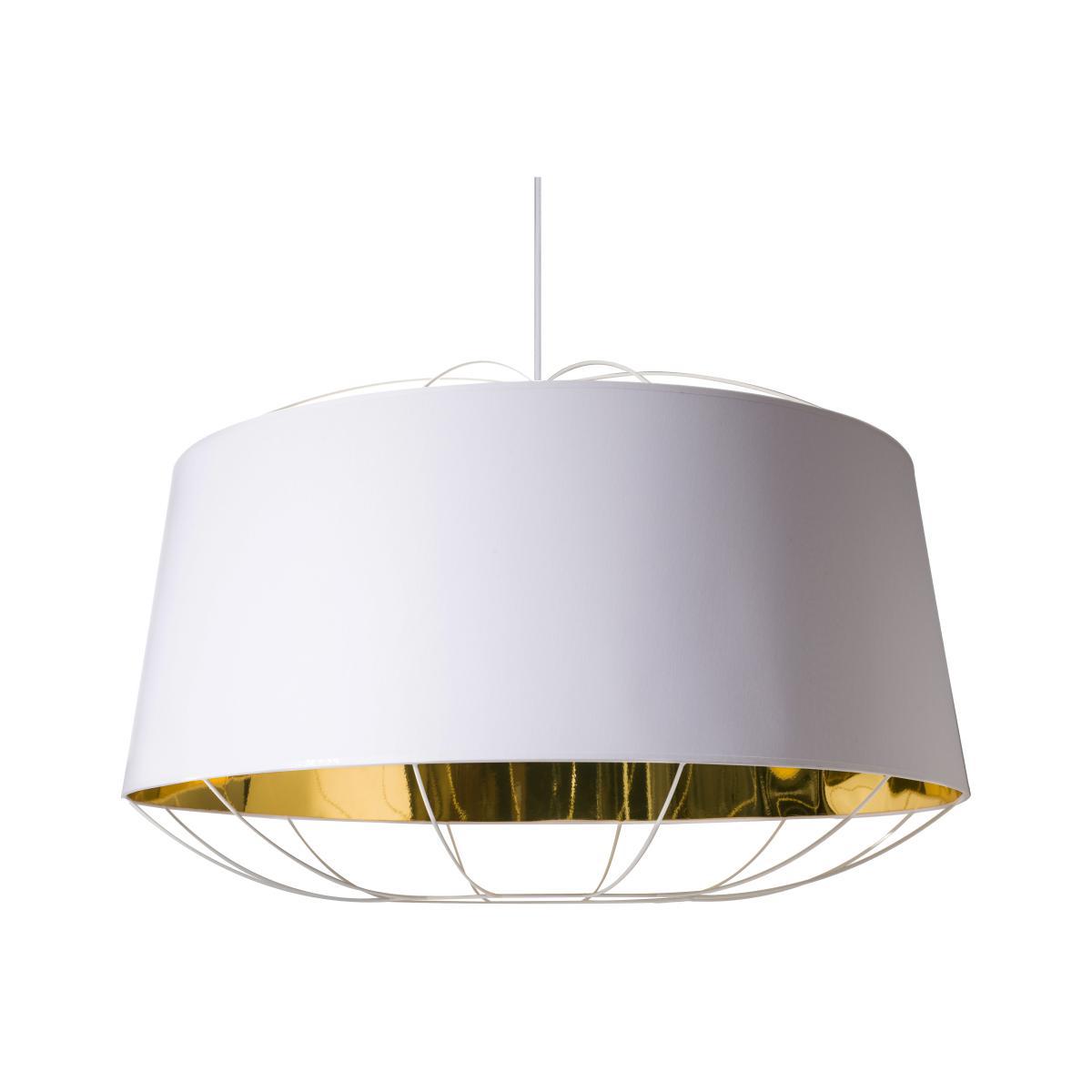 Lanterna Large Pendant by Petite Friture White/Gold – image 1