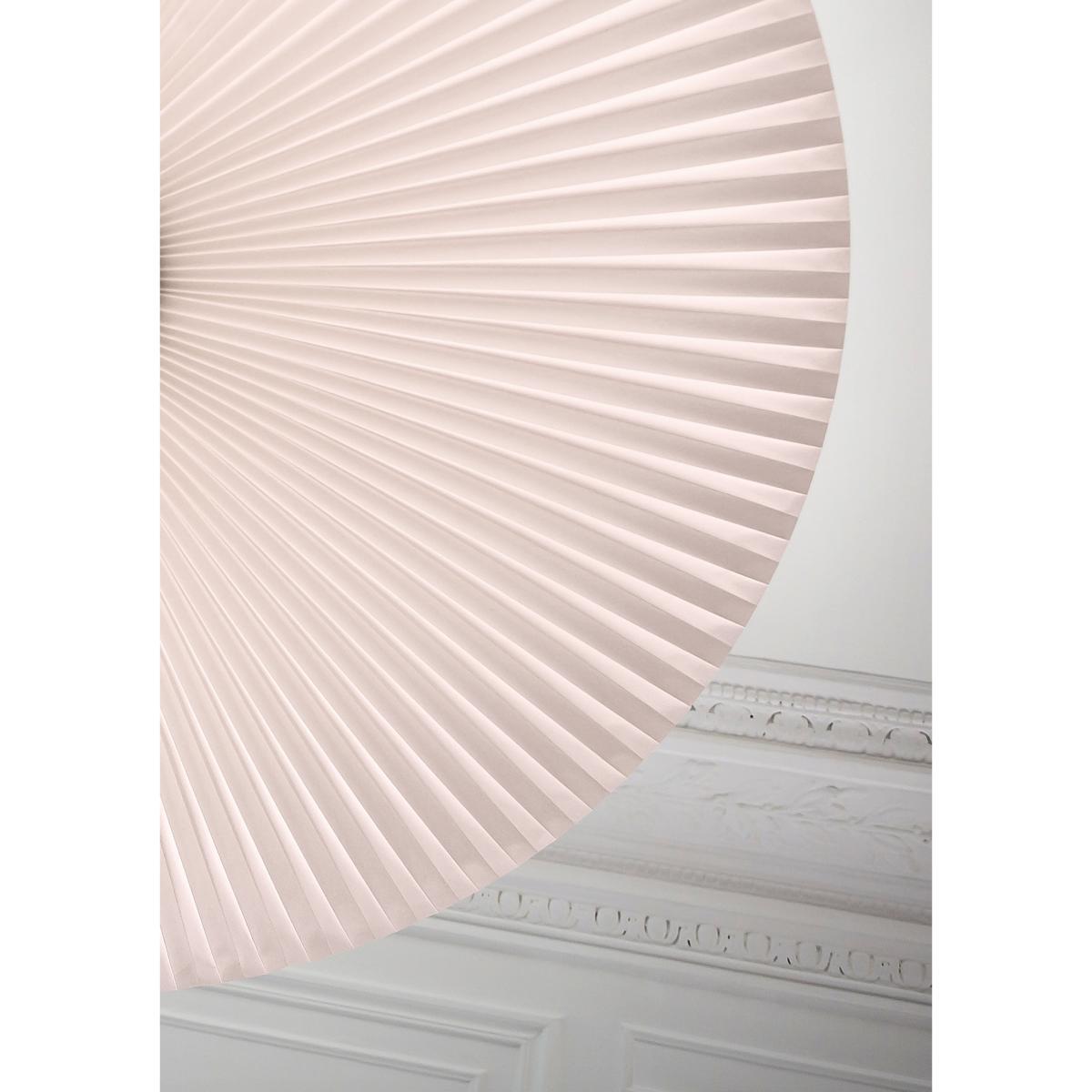 Carmen Small Pendant - / LED - Ø 90 cm - Pleated fabric by Hartô White – image 6