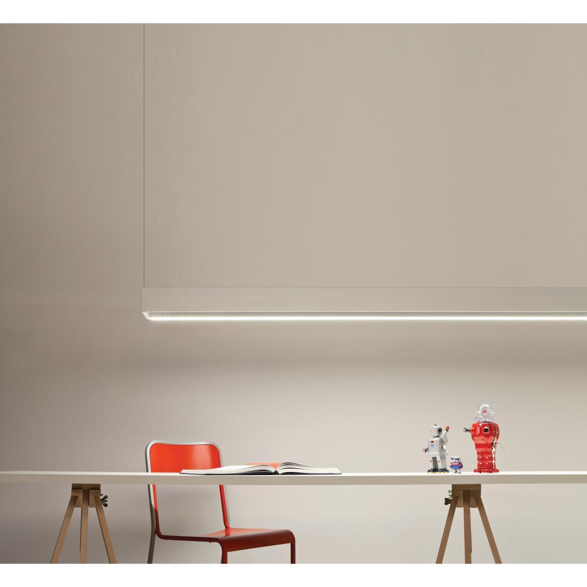 Tru Downlight LED Pendant - / L 175 cm by Nemo White – image 6