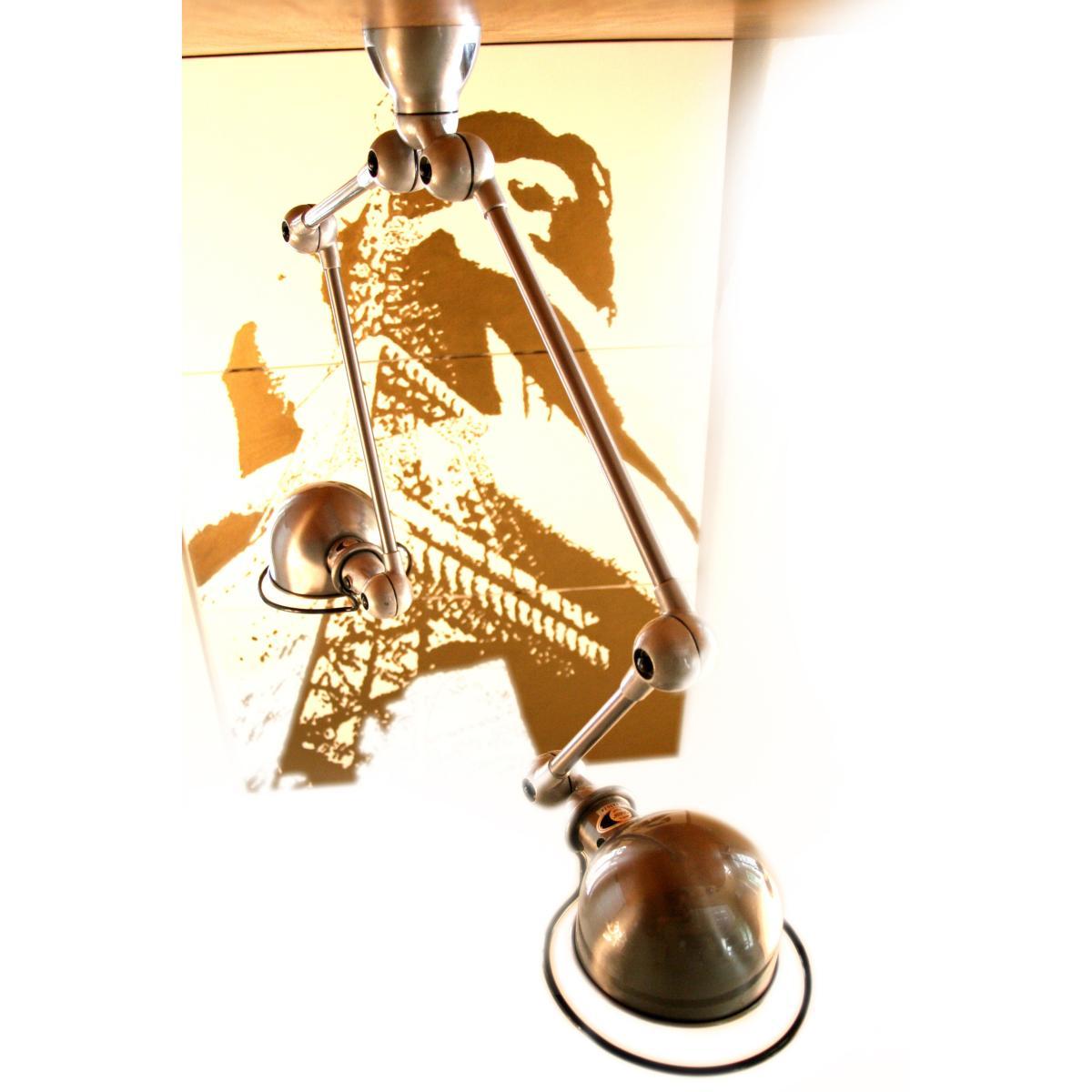 Loft Pendant - Double - 2 arms - L max 130 cm by Jieldé Metal – image 4