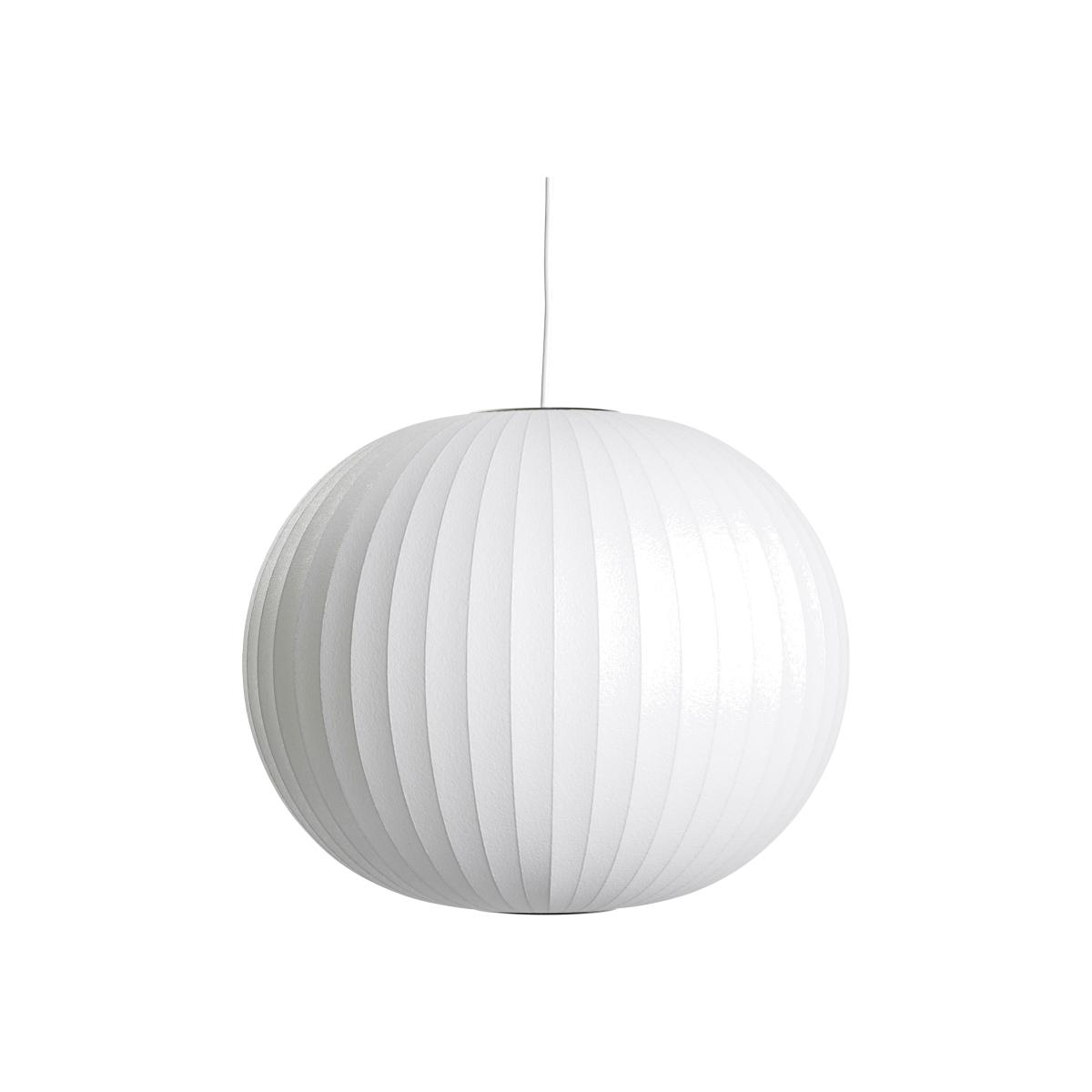 Bubble Ball Pendant - / Medium- Vertical patterns by Hay White – image 1