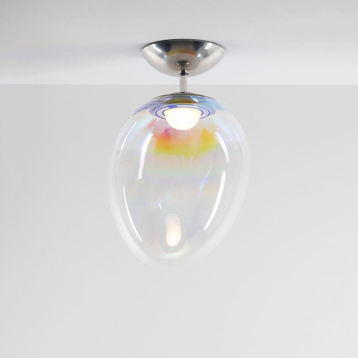 Ceiling light Stellar Nebula LED glass / Ø 30 x H 47 cm - Iridescent - Artemide – image 2