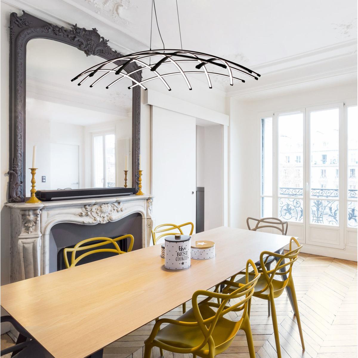 Céleste LED Pendant - / Ø 120 cm by Dix Heures Dix Black – image 2