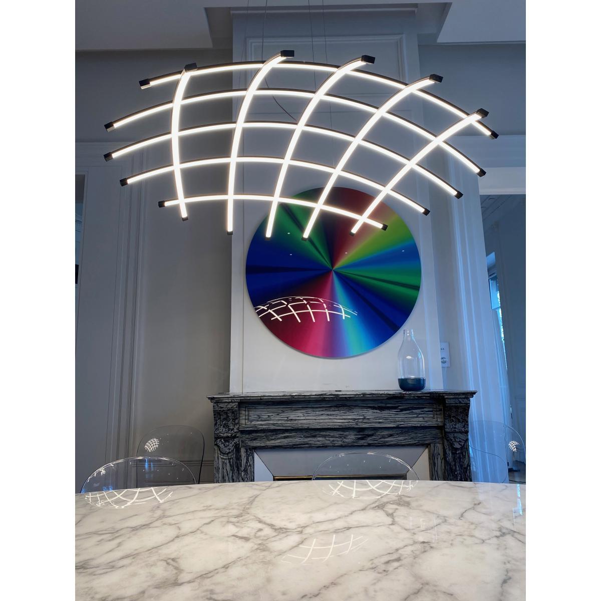 Céleste LED Pendant - / Ø 120 cm by Dix Heures Dix Black – image 3