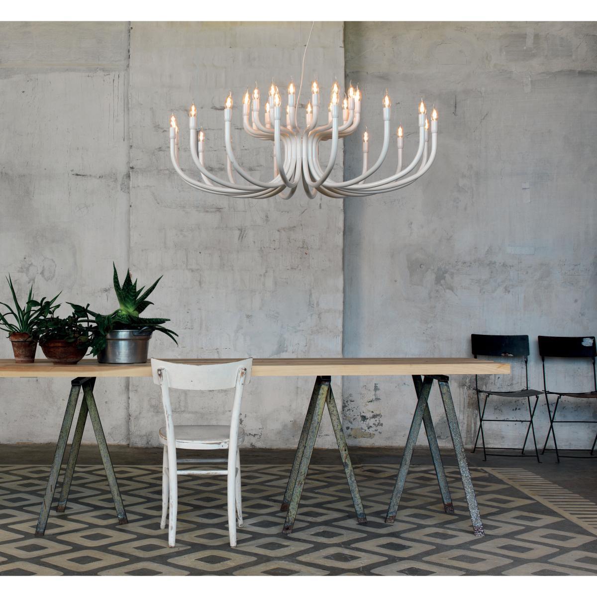 Snoob Pendant - 16 arms - Ø 130 cm by Karman Black – image 2