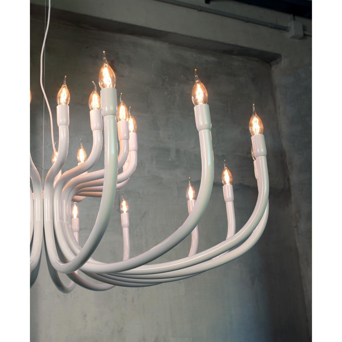 Snoob Pendant - 16 arms - Ø 130 cm by Karman Black – image 4
