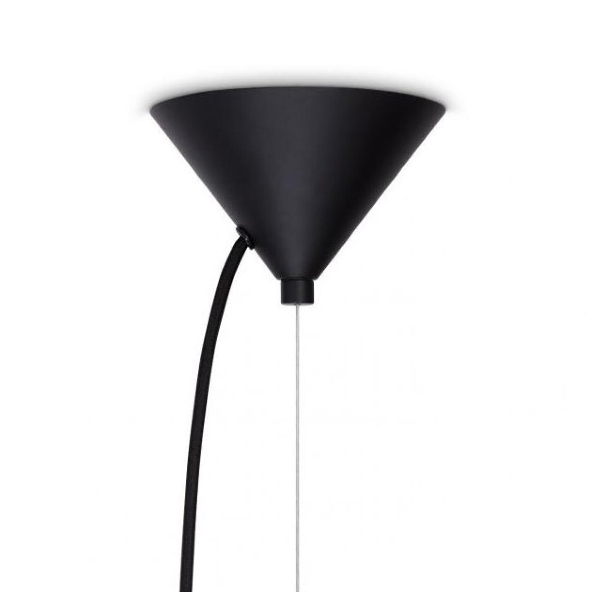 Beat Waist LED Pendant - / Ø 33 x H 41 cm - Hand-crafted by Tom Dixon Black – image 3